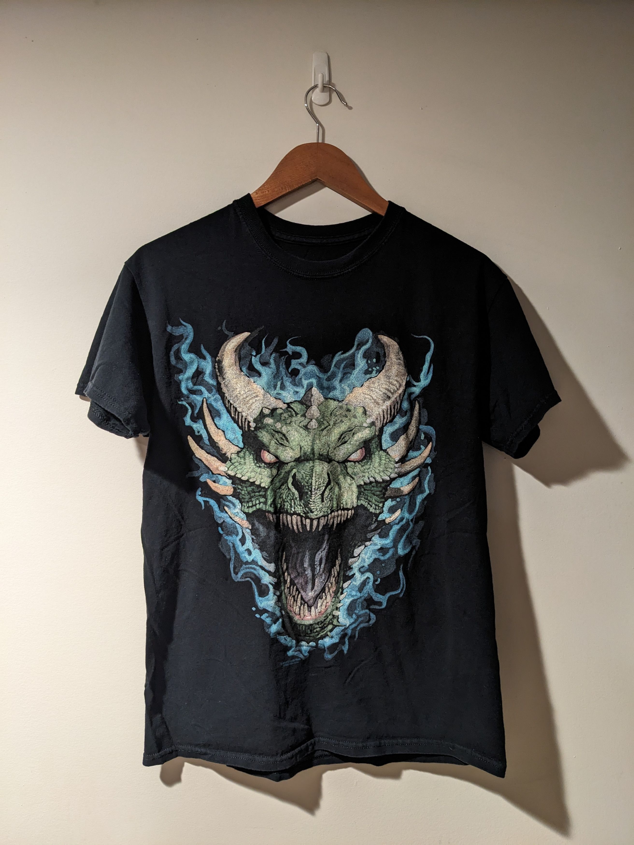 Liquid Blue × Vintage Vintage 2010 Liquid Blue Dragon Mythical Fantasy T-Shirt Size US M / EU 48-50 / 2 - 1 Thumbnail