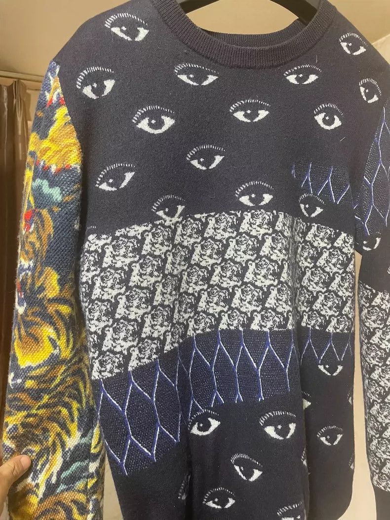 Kenzo KENZO A pure wool sweater Size US XL / EU 56 / 4 - 1 Thumbnail
