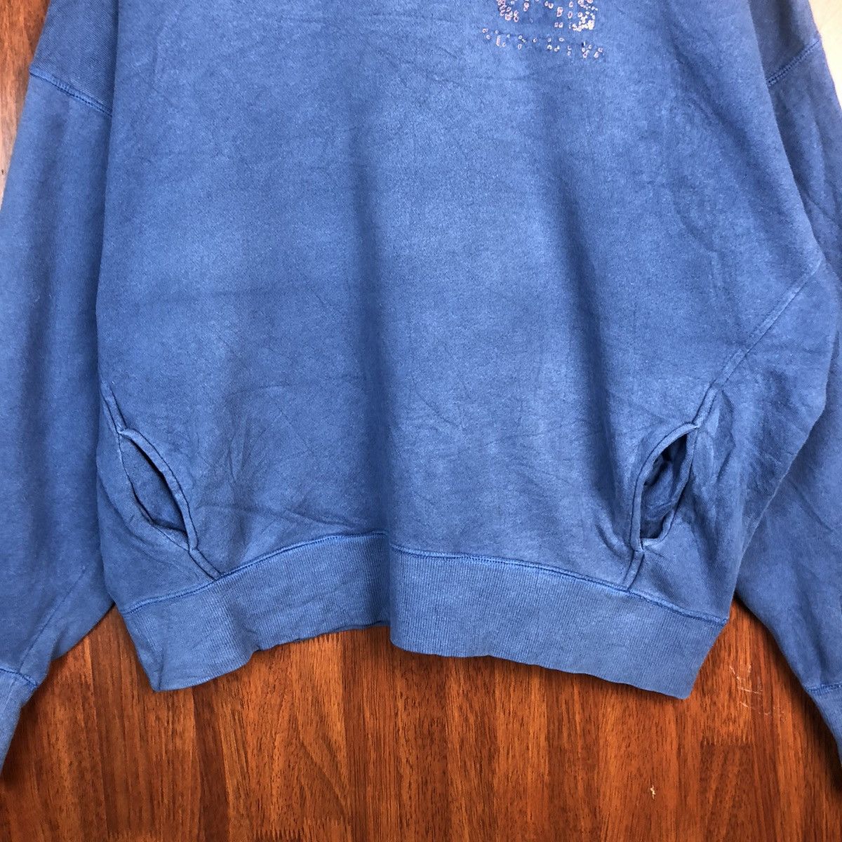 Japanese Brand Roanoke Studio Clip Blue vintage Sweatshirt #7530 Size US M / EU 48-50 / 2 - 7 Thumbnail