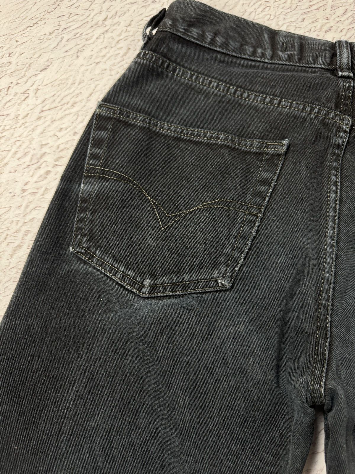 Diesel Diesel vintage faded distressed black denim jeans Size US 30 / EU 46 - 18 Thumbnail