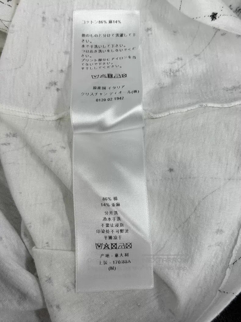 Dior Dior Black and white constellation print short-sleeved T-s Size M / US 6-8 / IT 42-44 - 6 Thumbnail