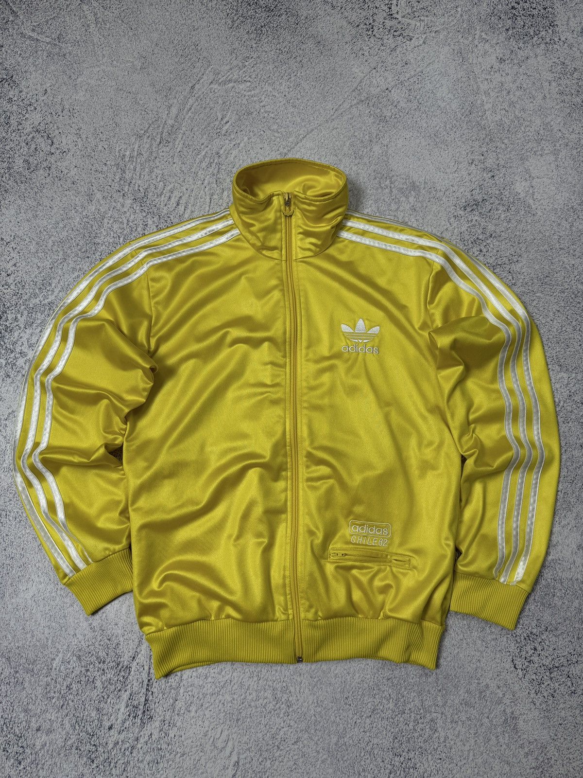 Adidas Adidas Originals Chile 62 Yellow Firebird Track Jacket Size US S / EU 44-46 / 1 - 4 Thumbnail