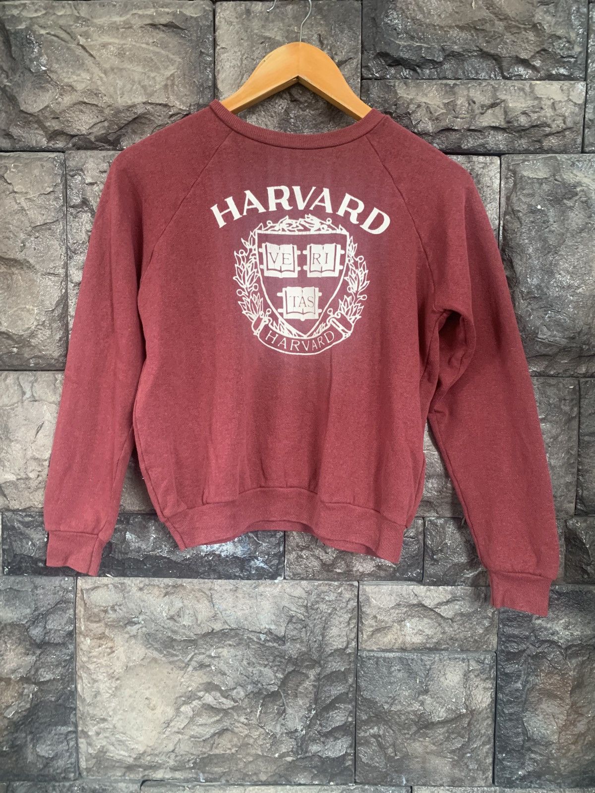 Vintage Vintage 80s Harvard University Sweatshirt Size US S / EU 44-46 / 1 - 1 Thumbnail