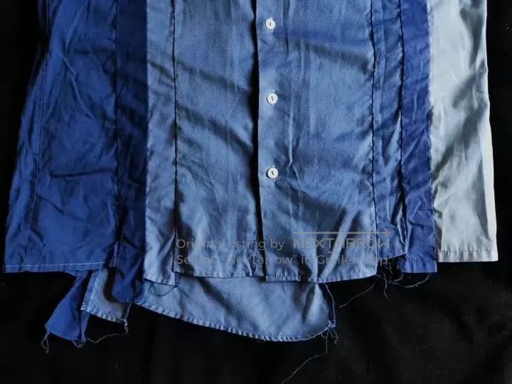 Needles Needles Striped patchwork long-sleeve shirt Size US S / EU 44-46 / 1 - 5 Thumbnail
