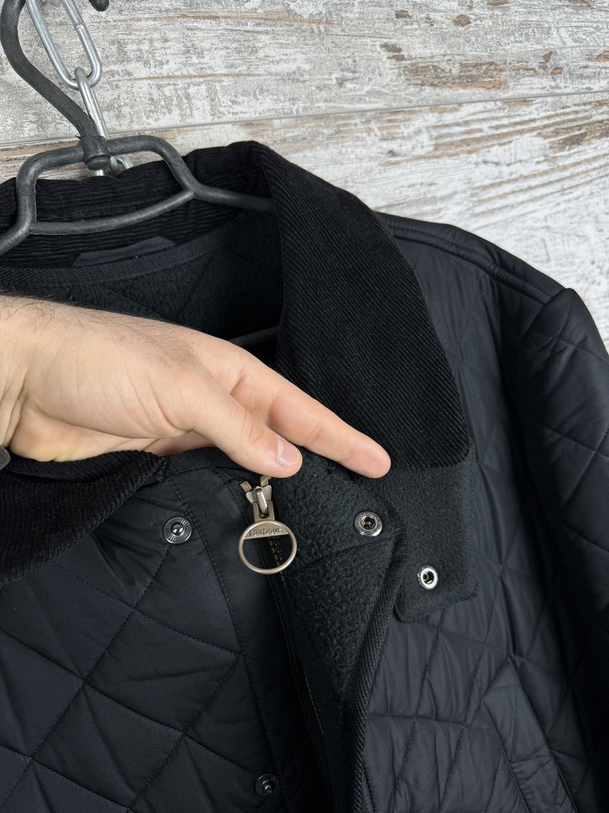 Mens Vintage Barbour bardon quilted jacket bombers size XXL