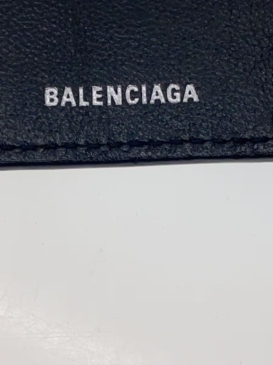 Balenciaga Balenciaga Leather Key Case Black Size ONE SIZE - 3 Thumbnail