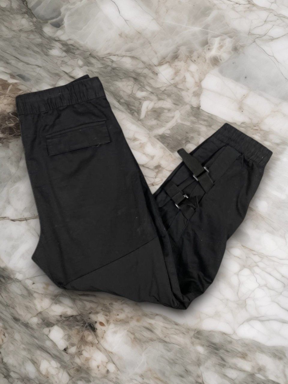 Bershka bershka japanese brand bondage style cargo pants Size US 34 / EU 50 - 1 Thumbnail
