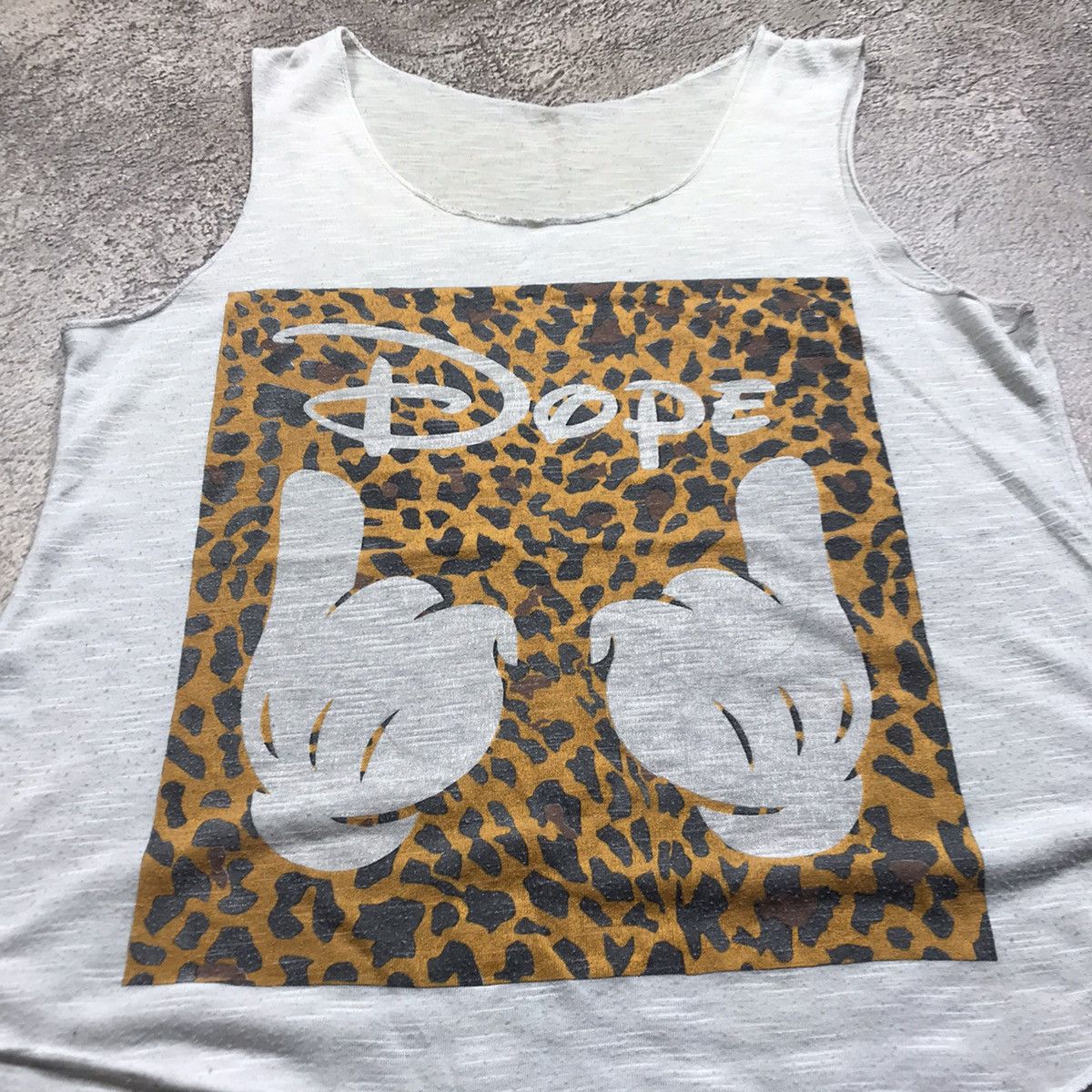 Vintage Vintage 90s Leopard Print Graphic Tank Top Y2K Swag Slim M Size US M / EU 48-50 / 2 - 3 Thumbnail