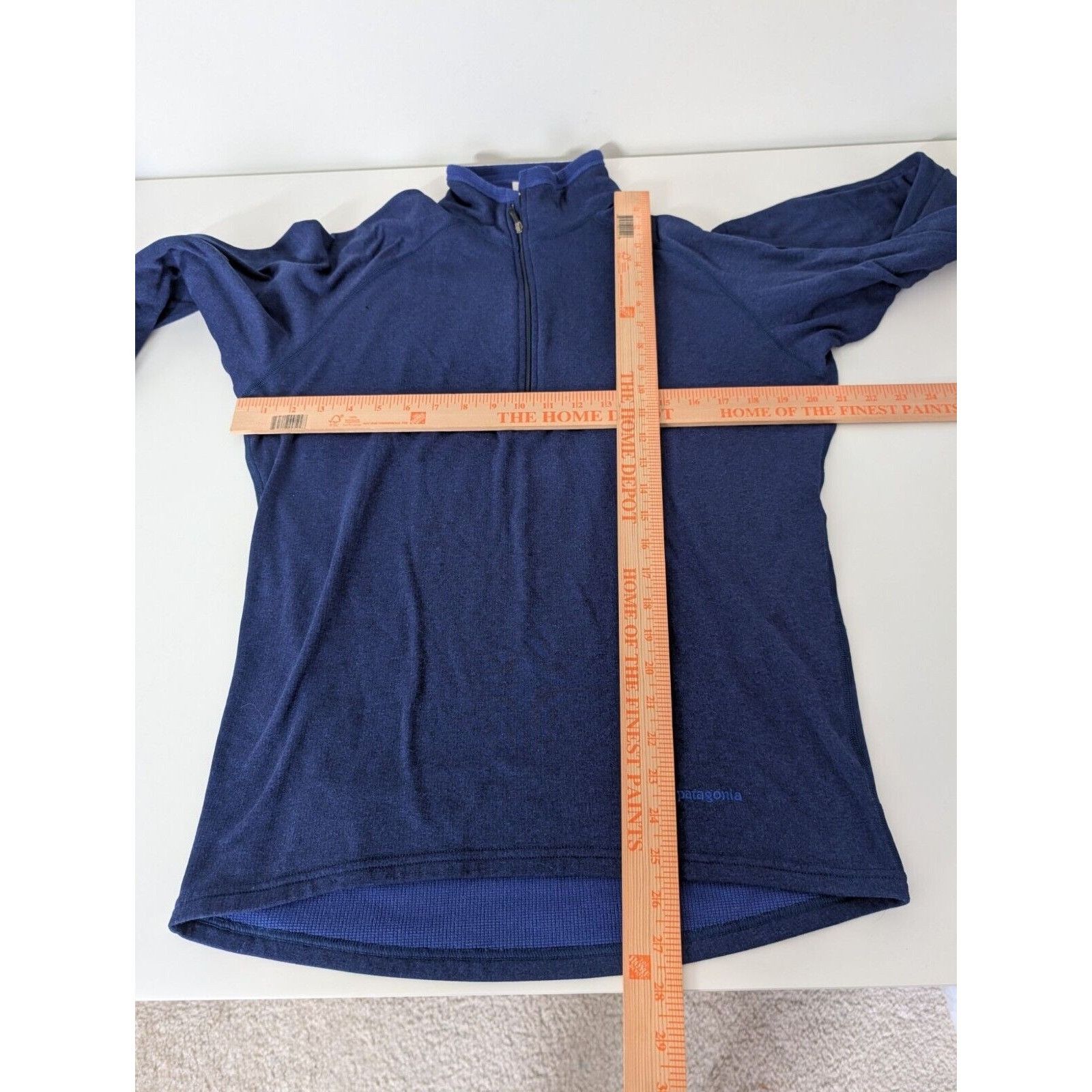 Patagonia Patagonia R1 Fleece 1/4 Zip Pullover Mens Size Medium Blue Size US M / EU 48-50 / 2 - 11 Thumbnail