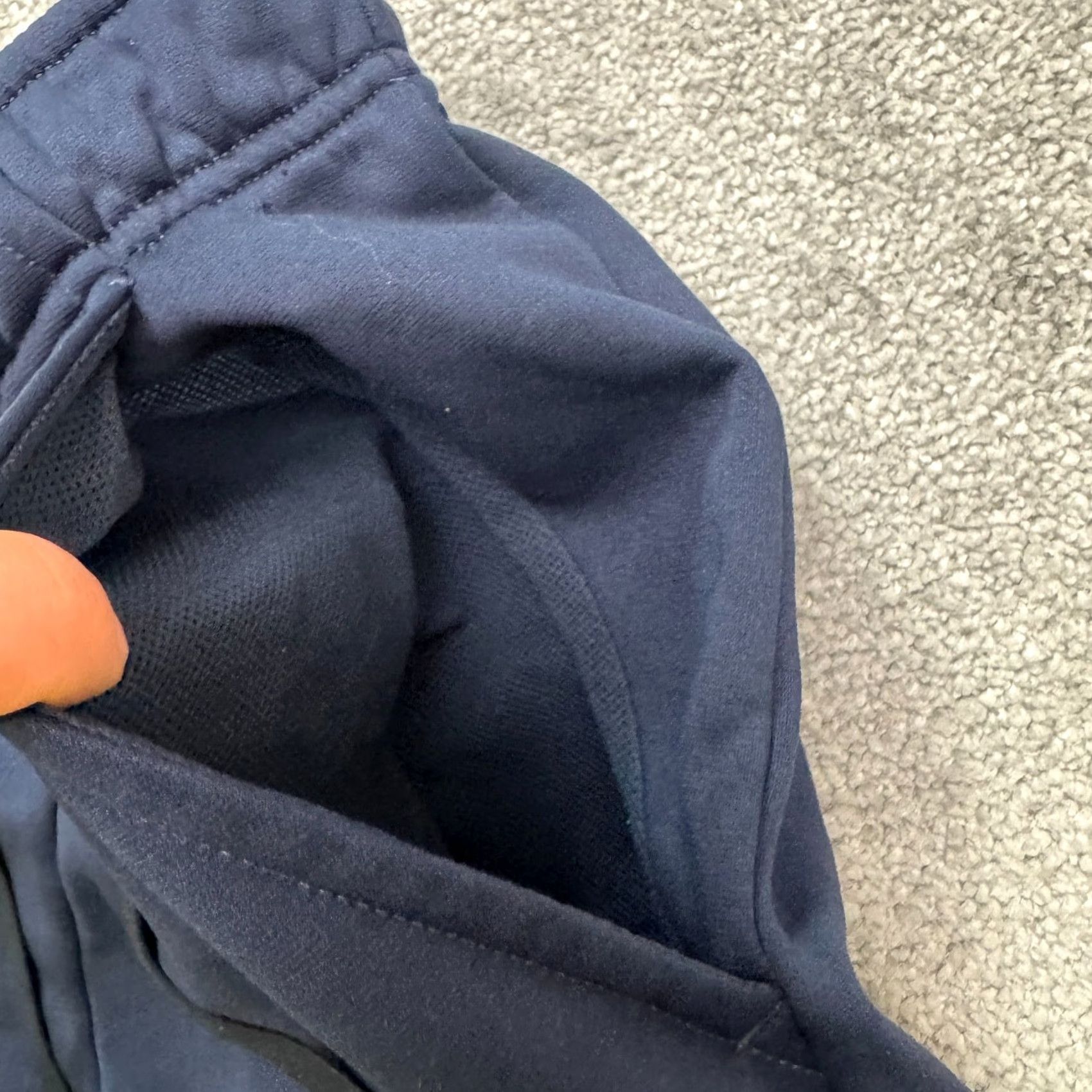 Nike Nike Therma-Fit Jogger Sweatpants Mens Large Navy Blue Athletic Activewear Pants L Sweatpants Blue Mens Nike Therma-Fit Jogger Sweatpants Size US 33 - 6 Thumbnail
