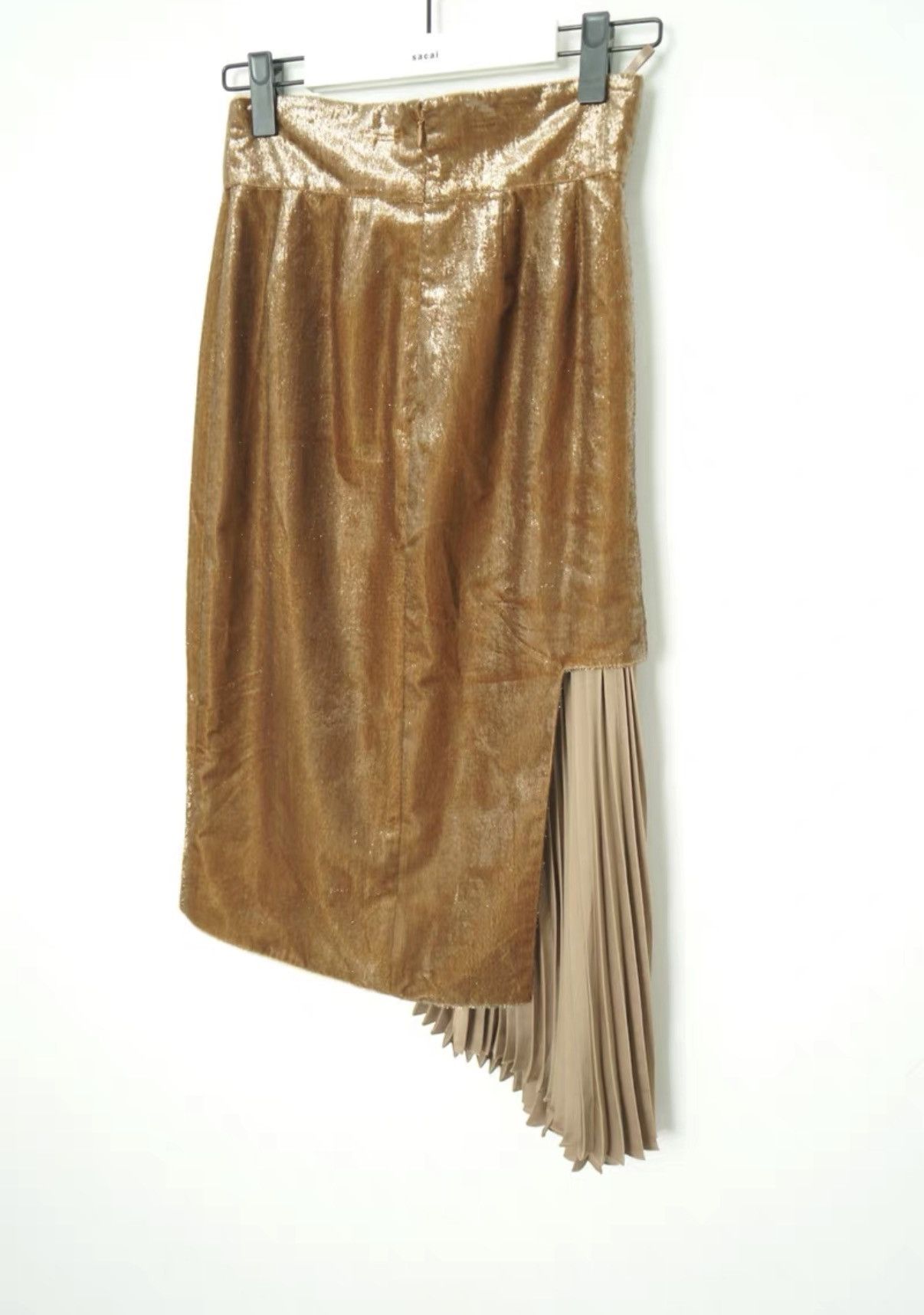 Christian Dada Christian Dada Fall/Winter Patchwork Pleated Skirt Size XXS / US 00 / IT 34 - 2 Thumbnail