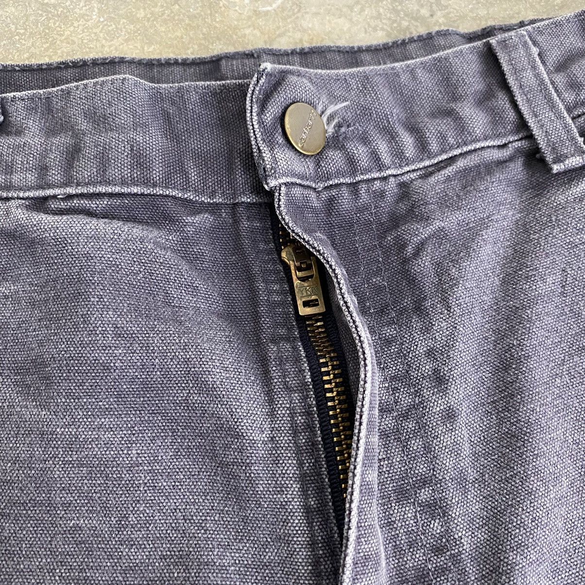 Carhartt Vintage Carhartt Faded Midnight Blue Dirty Carpenter Pants Size US 33 - 12 Thumbnail