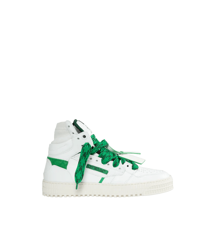 o1h1sh10624 Sneaker in White & Green