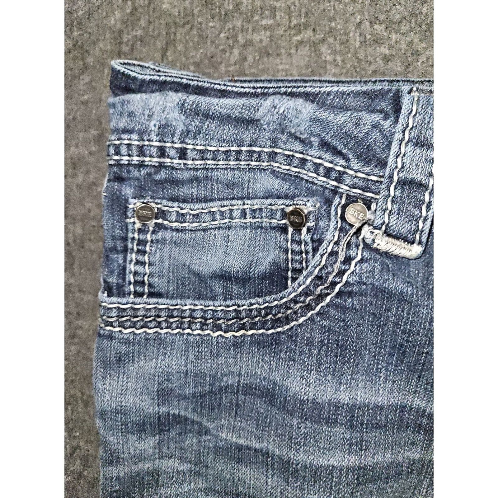 Vintage VINTAGE Buckle BKE Culture Bootcut Jeans Women's 36XL Denim Blue Embroidered Western Cowgirl Bootcut Jeans Women's Size 25" / US 0 / IT 36 - 7 Thumbnail