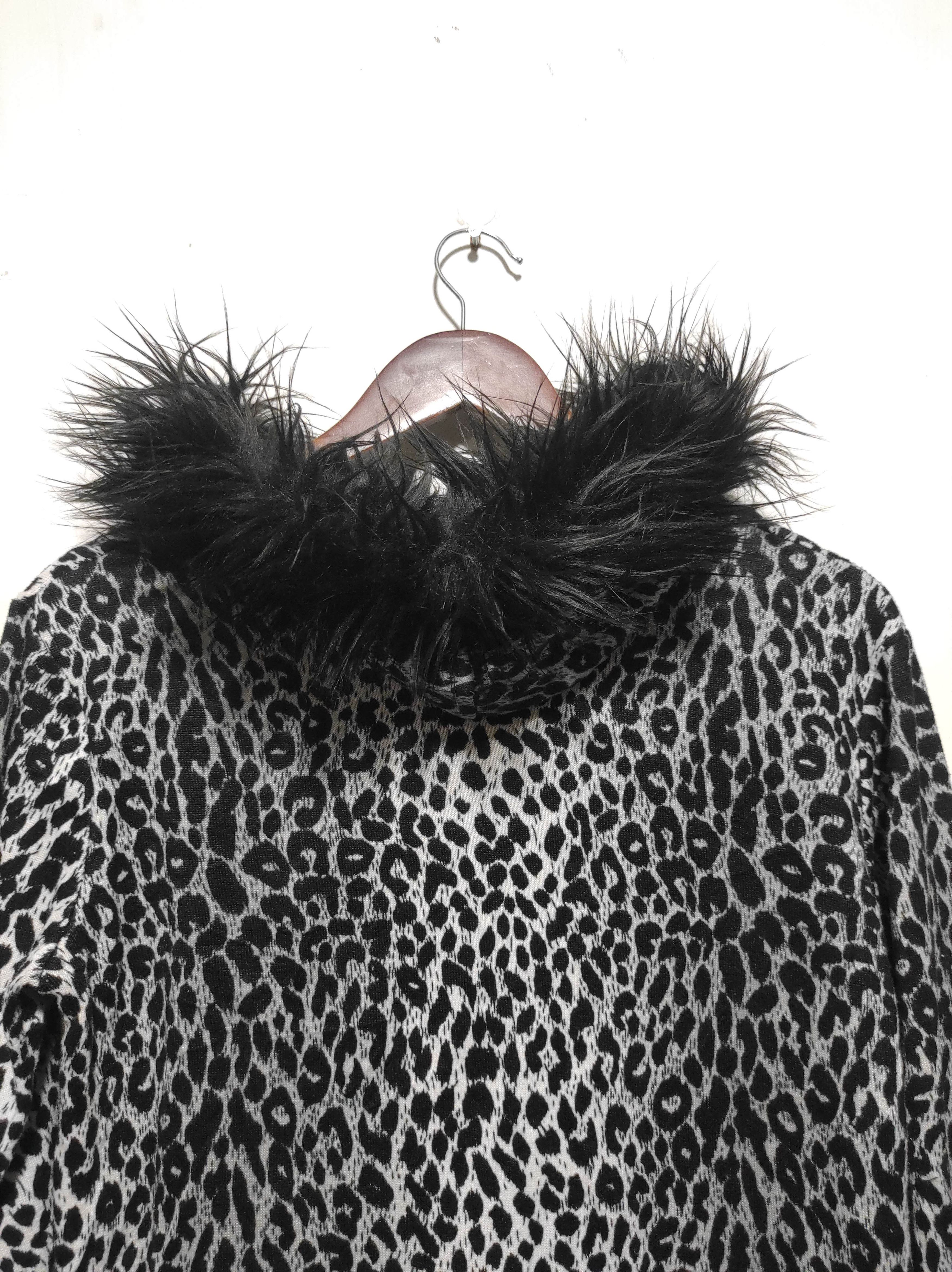 Hysteric Glamour Leopard Unbrand Zip Fur Hoodie IfSixWasNine LGB style Size US M / EU 48-50 / 2 - 10 Thumbnail