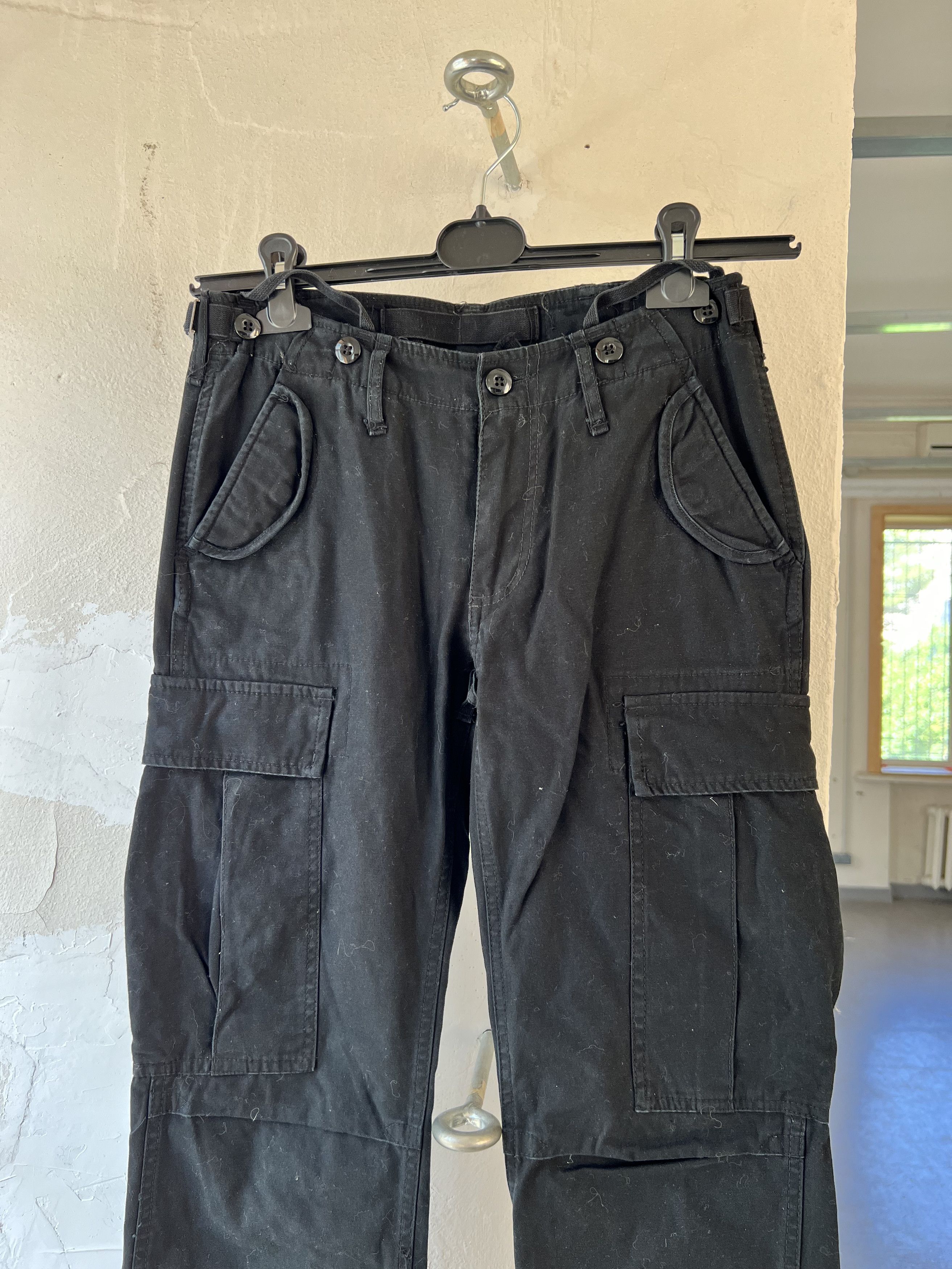 Other Vintage Heavy Cotton Cargo y2k pant Size US 27 - 2 Thumbnail