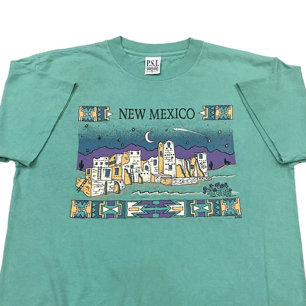 Vintage Vintage 90s New Mexico USA Graphic Tshirt Size US M / EU 48-50 / 2 - 2 Thumbnail