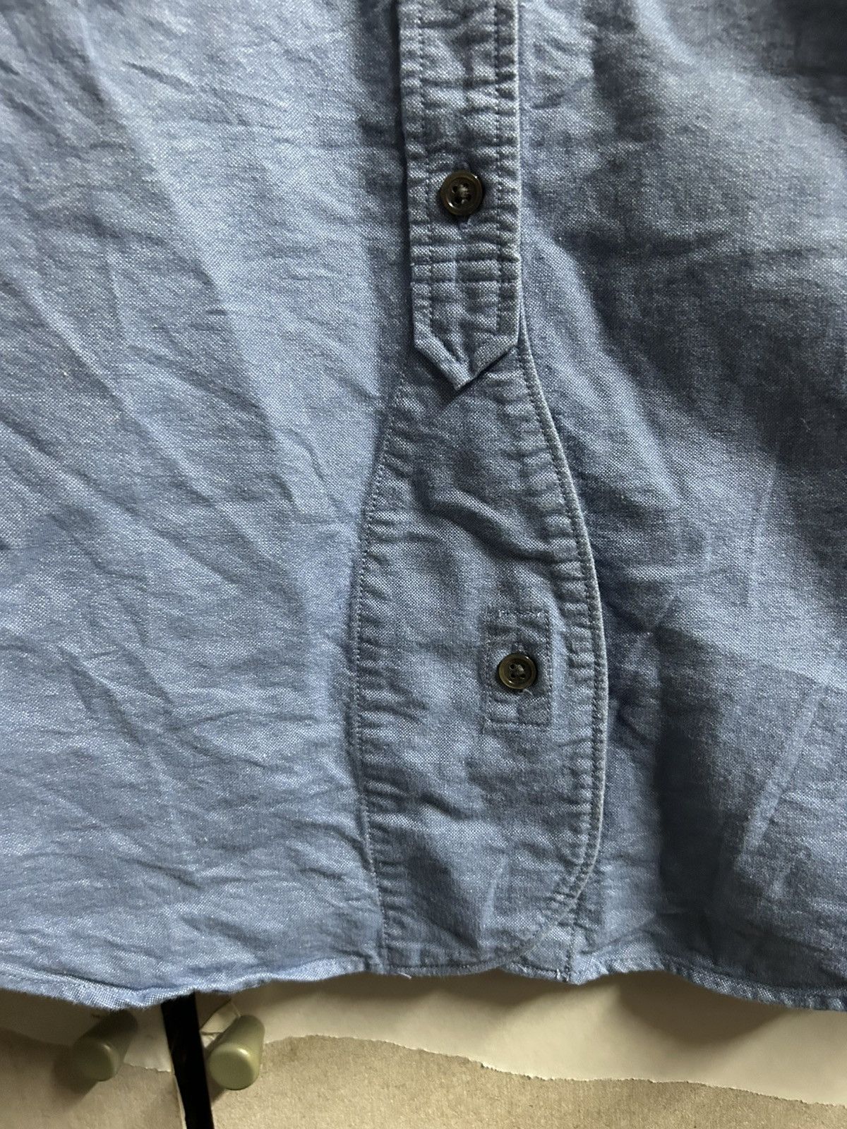 Nigel Cabourn Premium Cotton Button Down Shirt Size M / US 6-8 / IT 42-44 - 12 Thumbnail