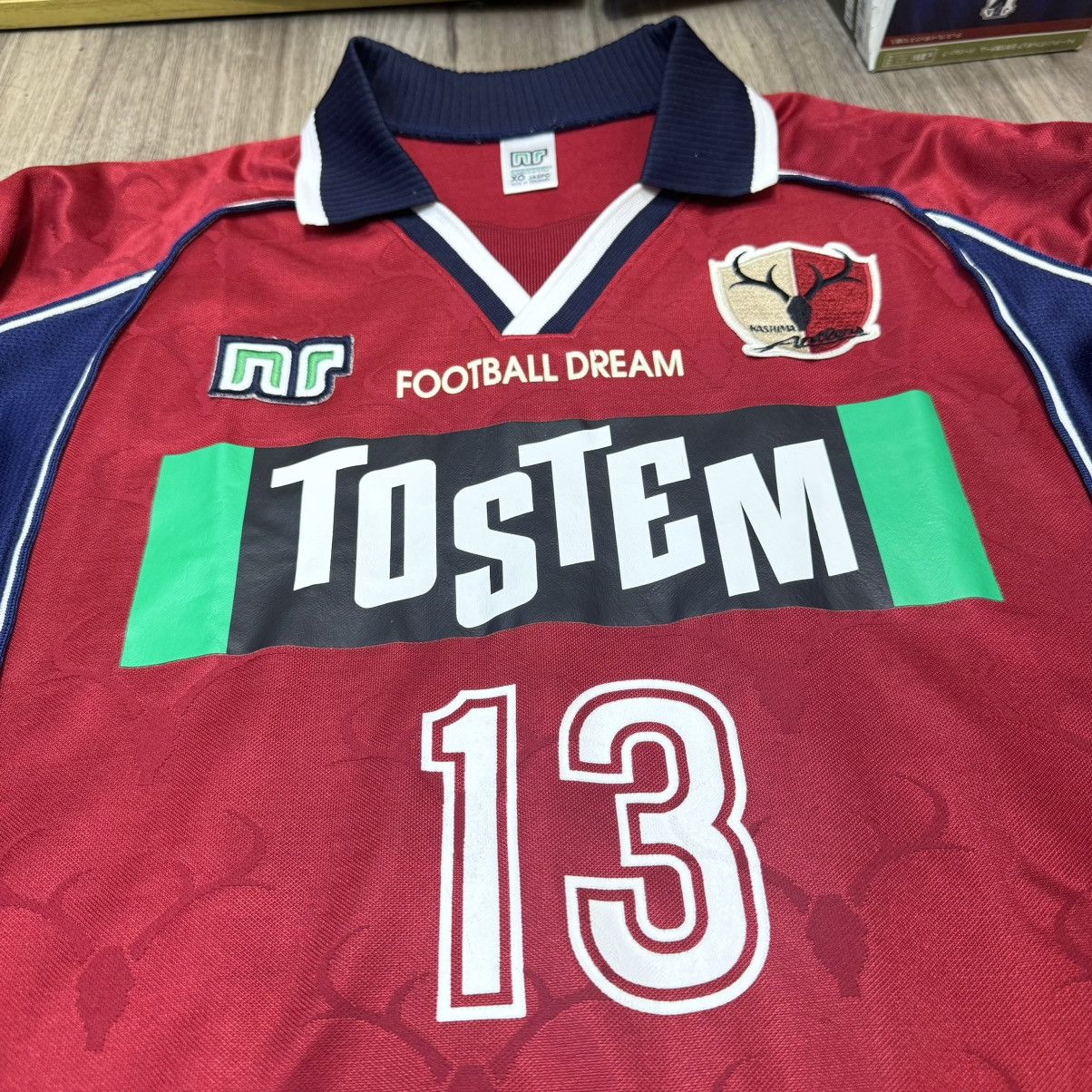 Japanese Brand kashima antlers 00/01 longsleeves home shirt #13 Yanagisawa Size US L / EU 52-54 / 3 - 3 Thumbnail