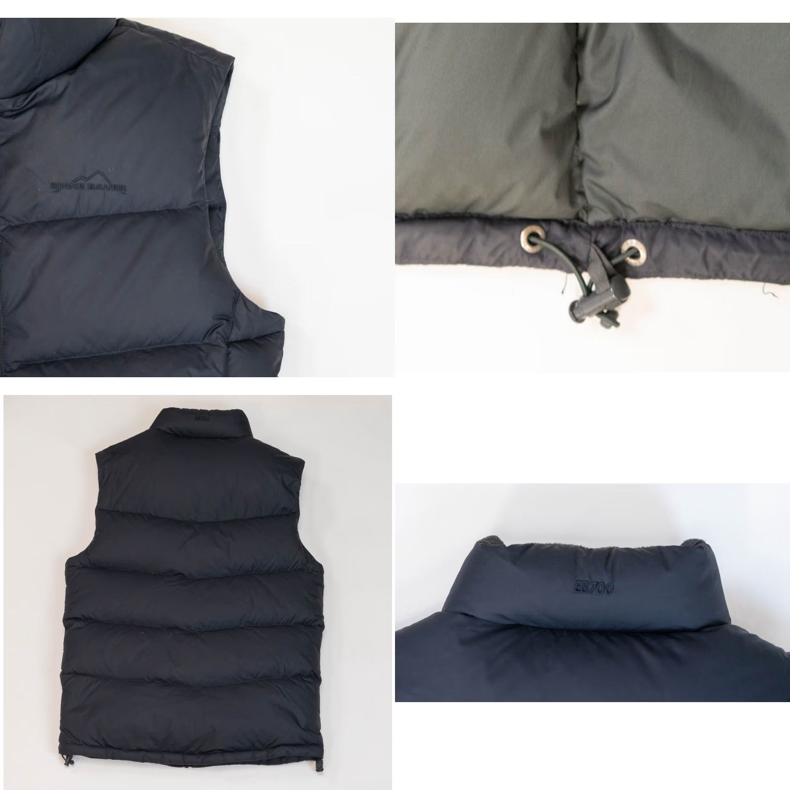 Eddie Bauer VINTAGE Eddie Bauer Down Puffer Vest Full Zip 700 Fill EB700 Blue Goose Men's Size S Size US S / EU 44-46 / 1 - 10 Thumbnail