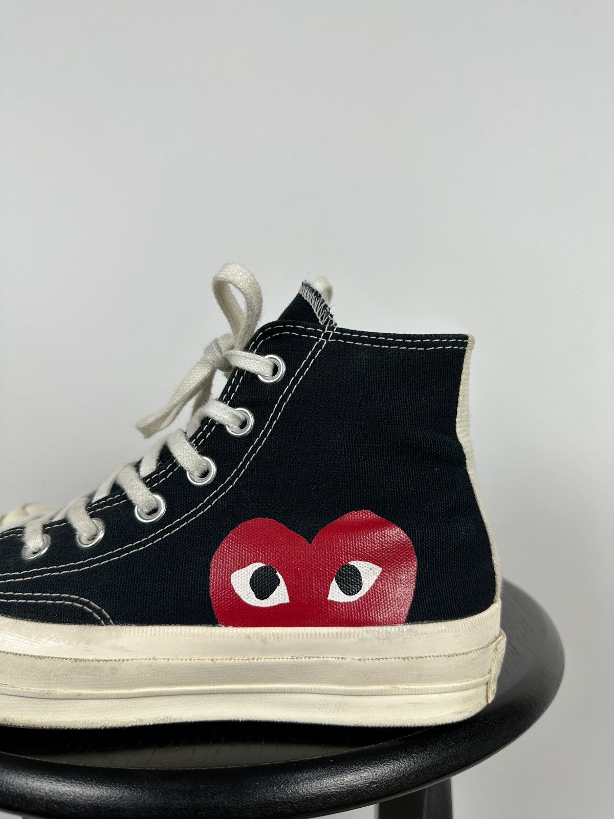 Comme des Garcons Comme Des Garçons x Chuck Taylor Converse All Star Hi Top Size US 7.5 / IT 37.5 - 13 Thumbnail