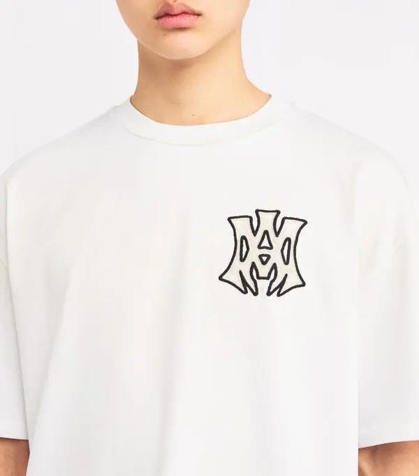 Amiri o1orln1125 Skate T-Shirt in White Size US L / EU 52-54 / 3 - 6 Thumbnail