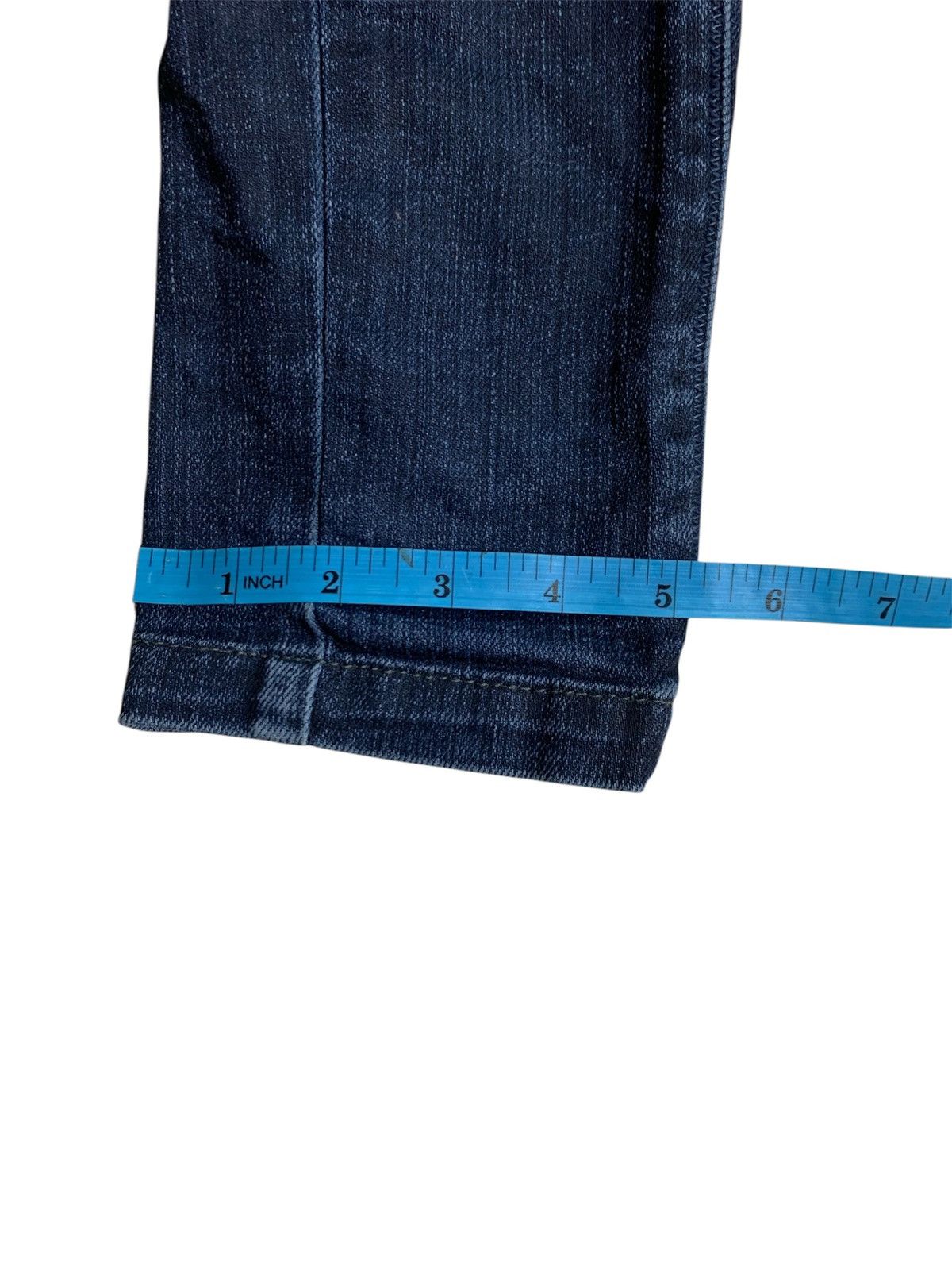 Marithe + Francois Girbaud Marithe+francois girbaud dark blue skinny jeans Size 29" - 10 Thumbnail