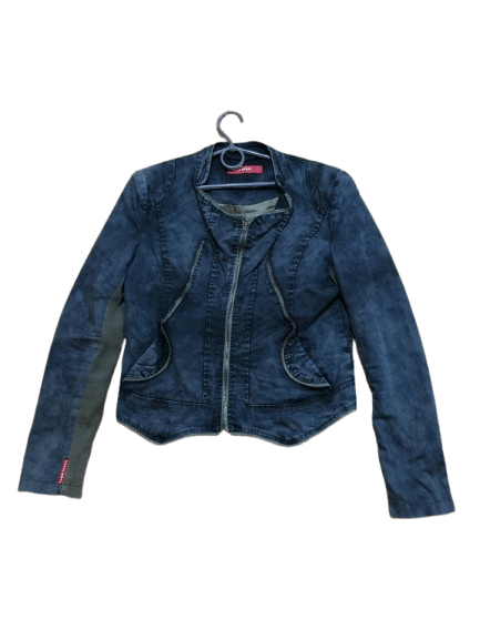 Miss Sixty Vintage Miss Sixty Denim Jacket Size S Size S / US 4 / IT 40 - 1 Thumbnail