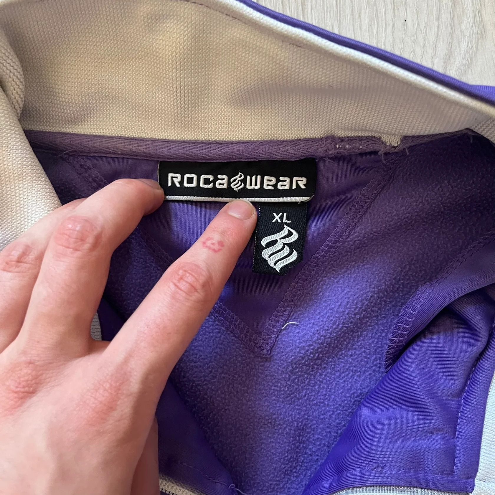 Rocawear Rocawear Purple Track Jacket Size US XL / EU 56 / 4 - 8 Thumbnail