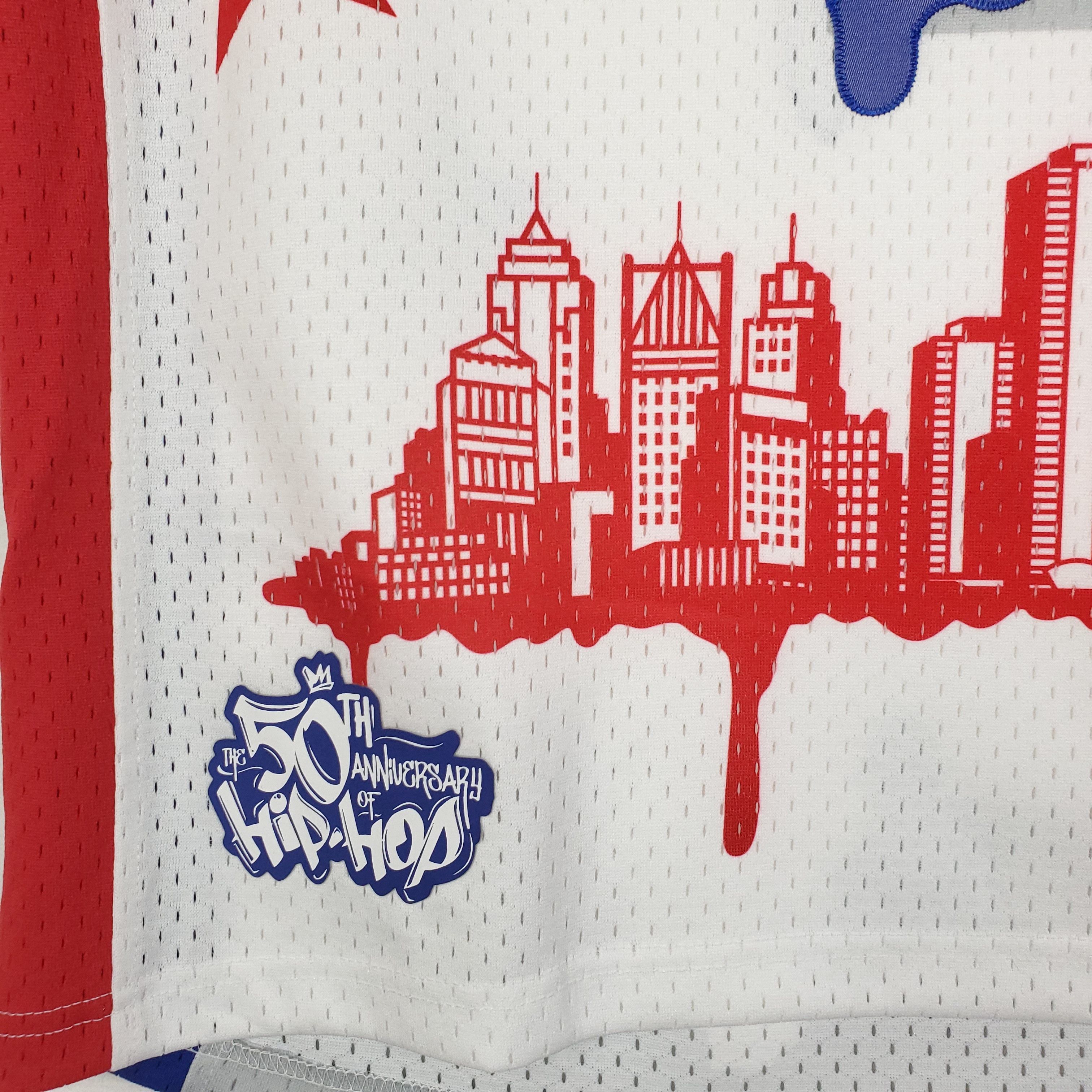 Mitchell & Ness Detroit Pistons Tats Cru Mitchell & Ness NBA Jersey Large Size US L / EU 52-54 / 3 - 4 Thumbnail