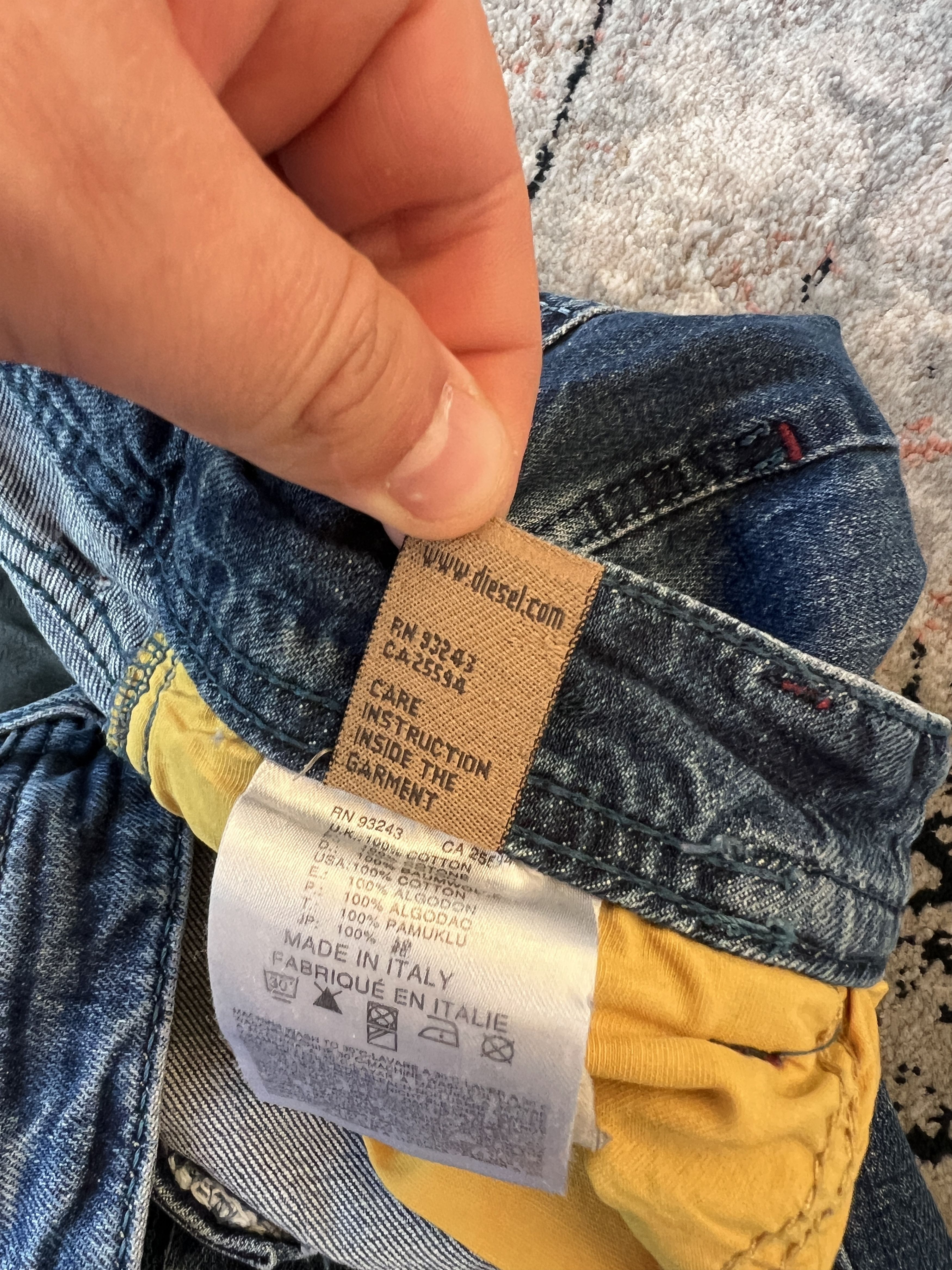 Diesel × Vintage Diesel Vintage Jeans Size 26" / US 2 / IT 38 - 7 Thumbnail