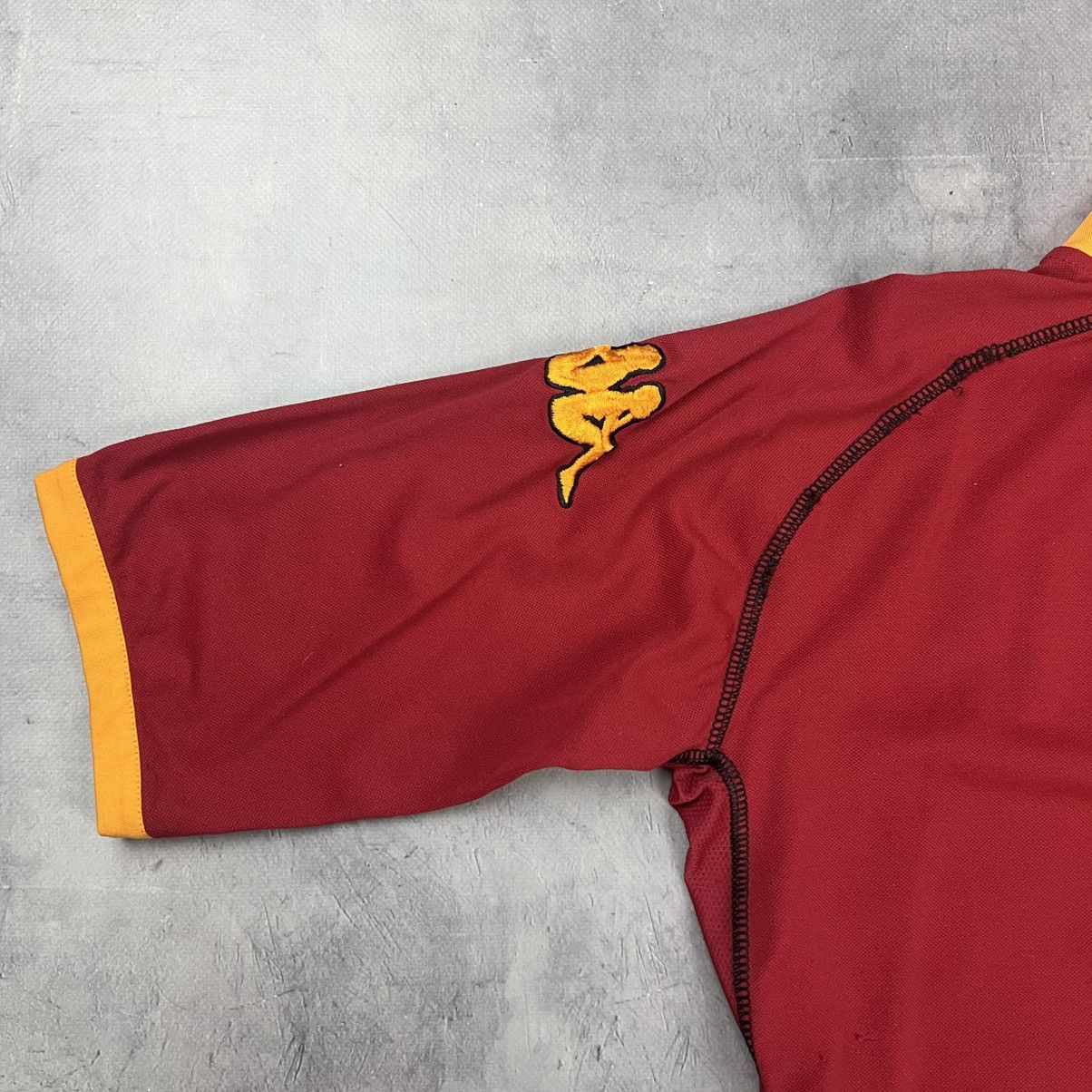 Kappa Rare! AS Roma Kappa Soccer Jersey Shirt Vintage 00s Size US L / EU 52-54 / 3 - 13 Thumbnail