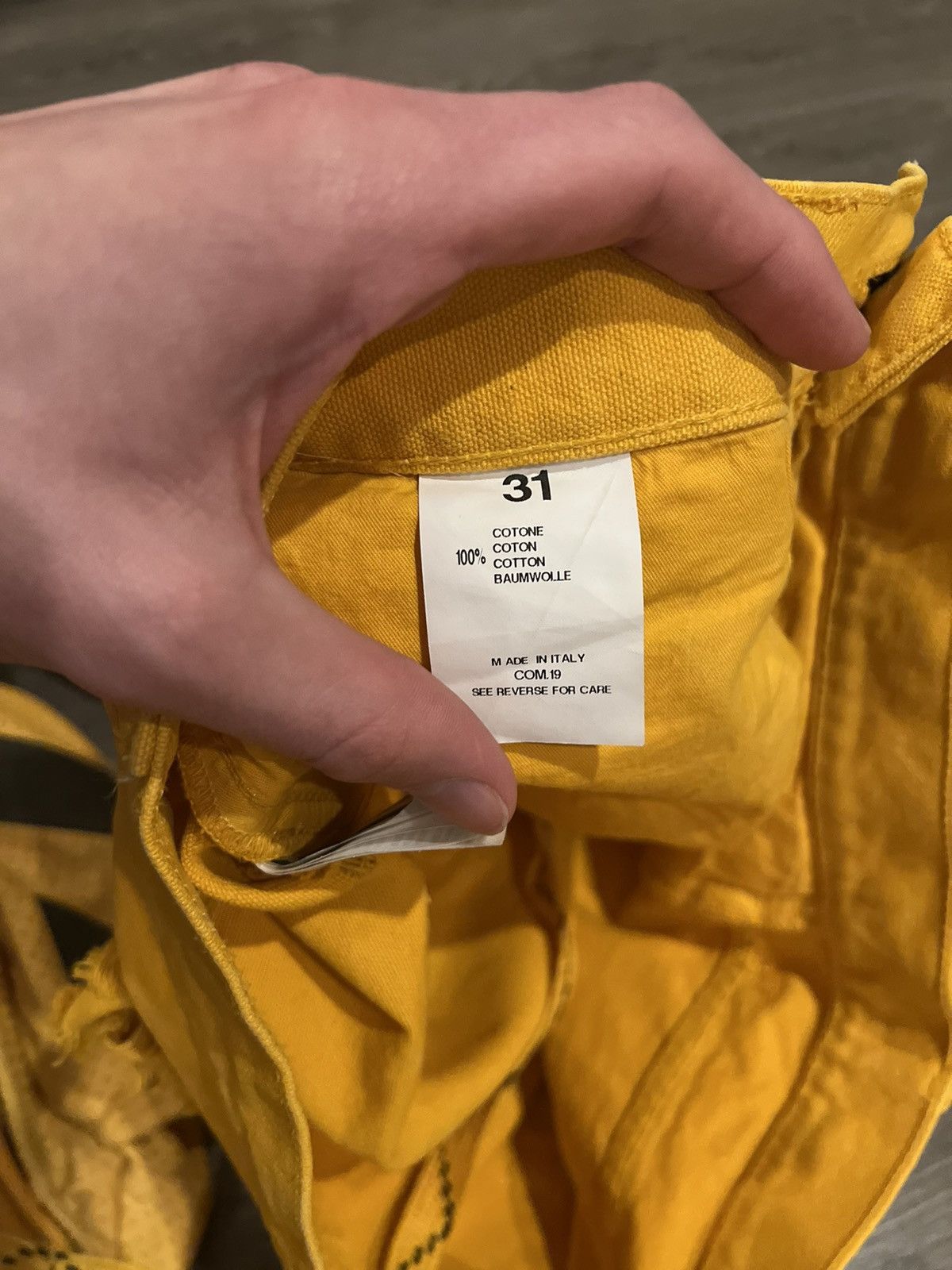 Off-White Off White SS14 First Season Yellow Outfit Size US L / EU 52-54 / 3 - 13 Thumbnail