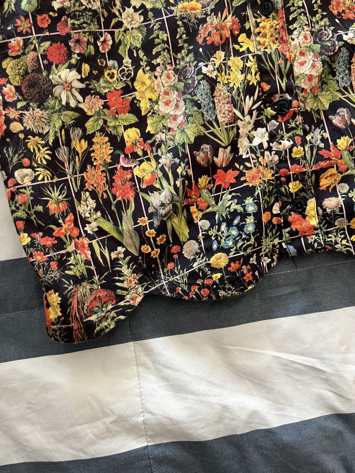 Other Samantha Pleet grid floral crop blouse Size L / US 10 / IT 46 - 4 Thumbnail