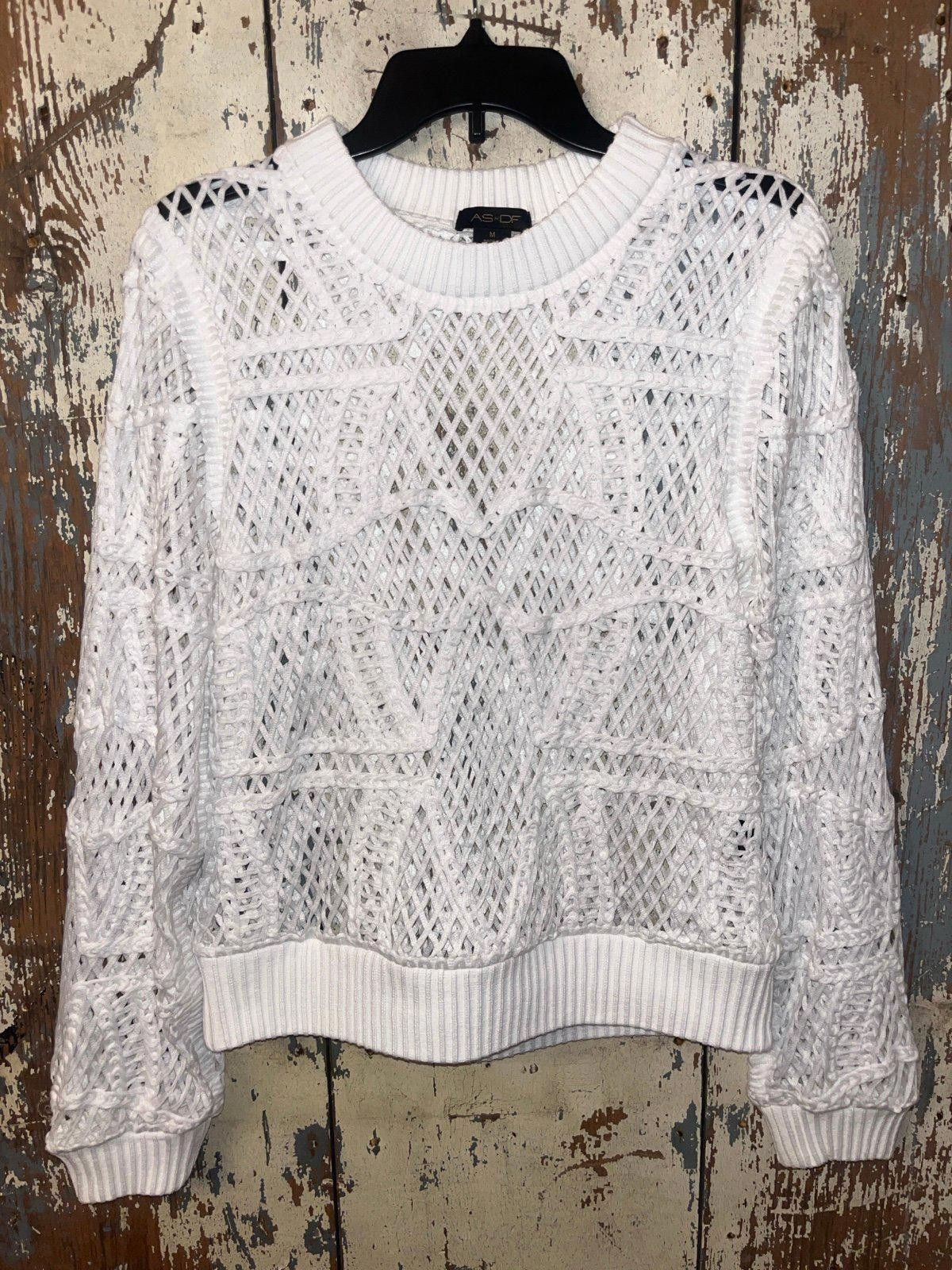 Other AS by DF Magnolia Sweater Top in White, size Medium Size M / US 6-8 / IT 42-44 - 4 Thumbnail