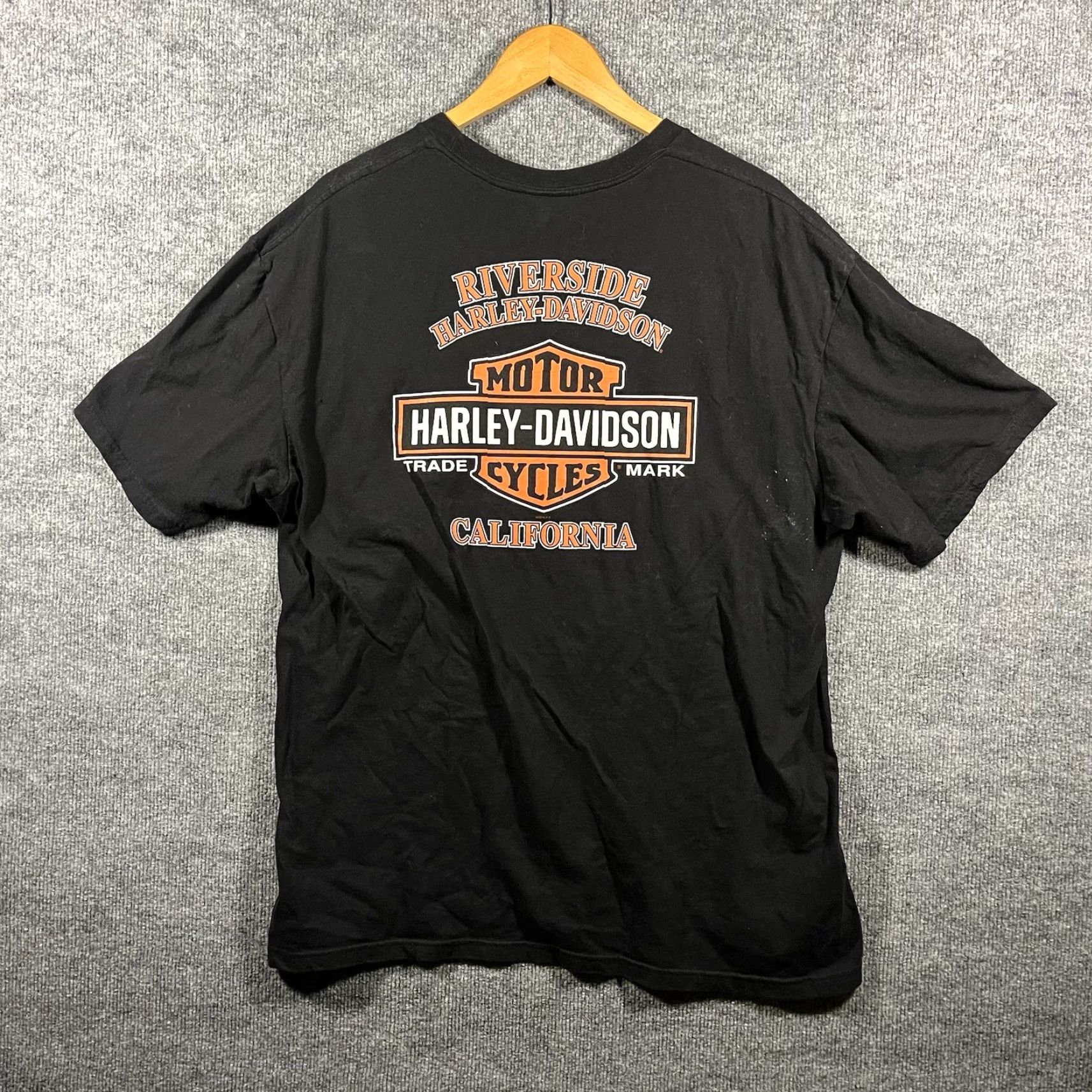 Harley Davidson VINTAGE Harley-Davidson T-Shirt XL Joker Jester Horror Clown Flames Y2K California Men Crew Neck Short Sleeve Black Cotton Hanes Beefy-T Size US XL / EU 56 / 4 - 3 Thumbnail