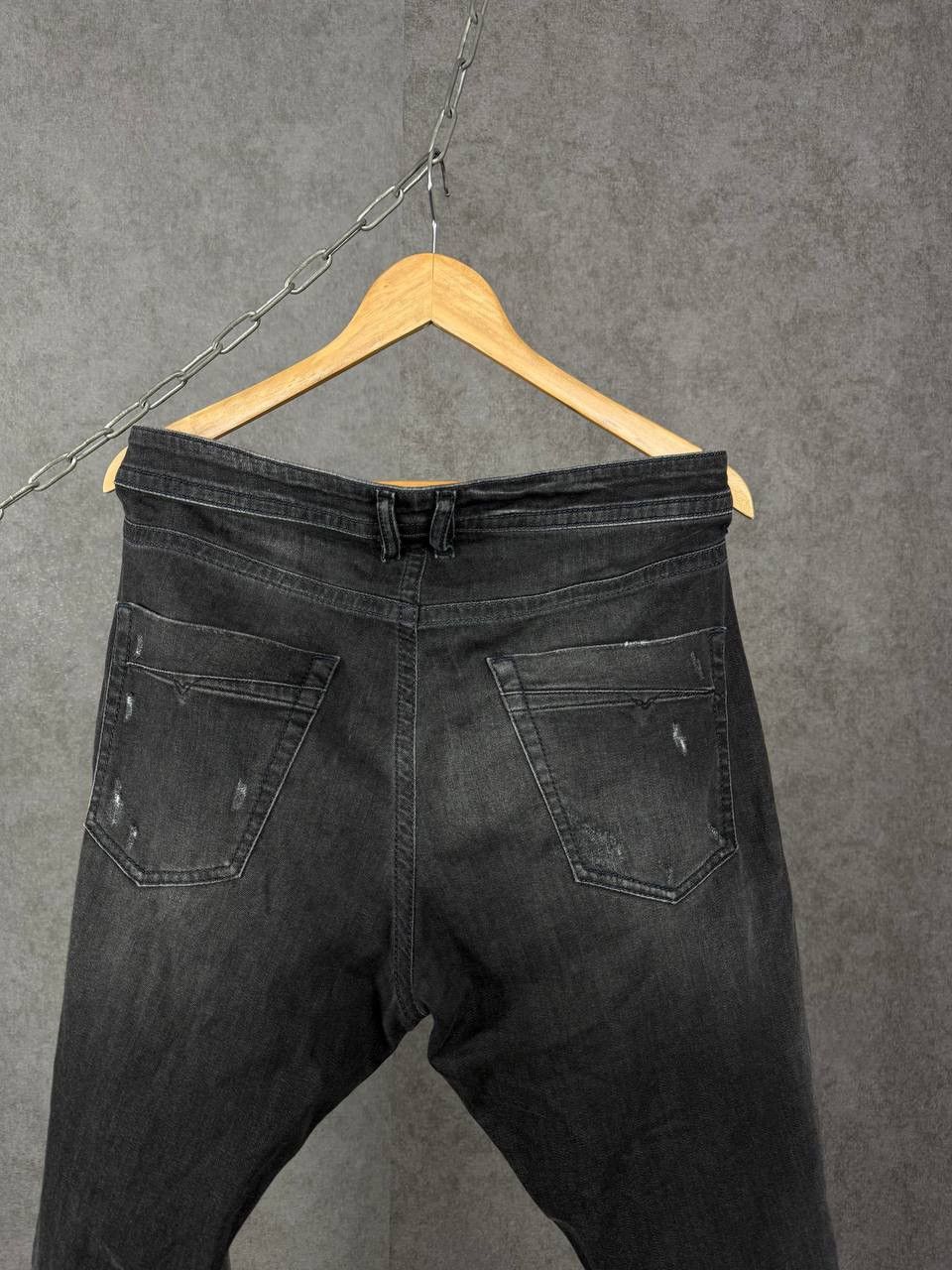 Diesel Diesel Akee designer distressed denim jeans Size US 34 / EU 50 - 7 Thumbnail