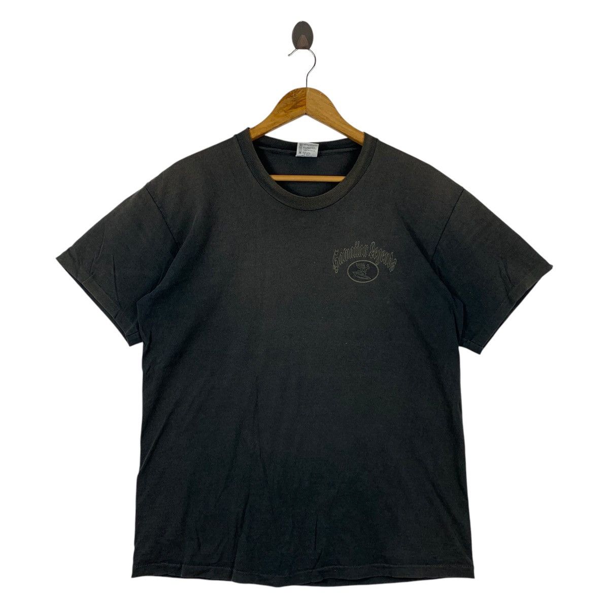 Anvil Vintage 90s HAWAIAN LEGENDS big logo Surfing tee Size US L / EU 52-54 / 3 - 2 Thumbnail