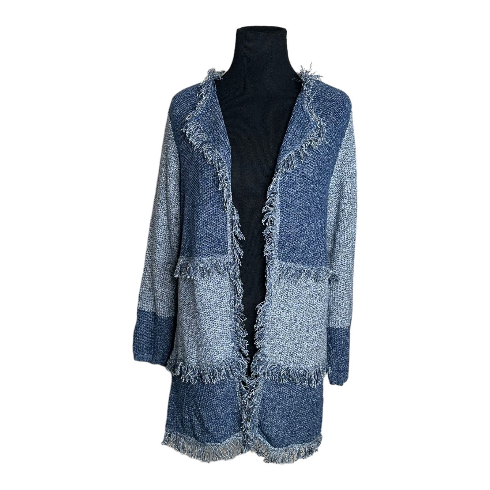 Chicos Chicos Patchworks Open Front Cardigan size 0 - S Size S / US 4 / IT 40 - 11 Thumbnail