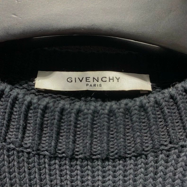 Givenchy Givenchy Distressed Knit Sweater 2506-Nextarrow Size US S / EU 44-46 / 1 - 4 Thumbnail