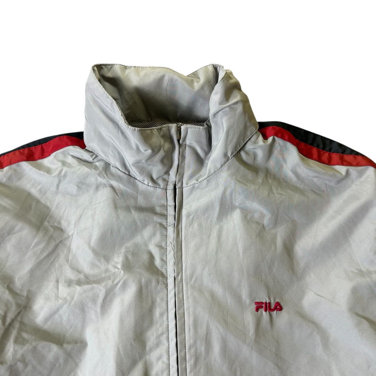 Fila Vintage Fila Windbreaker Jacket Size US XL / EU 56 / 4 - 2 Thumbnail