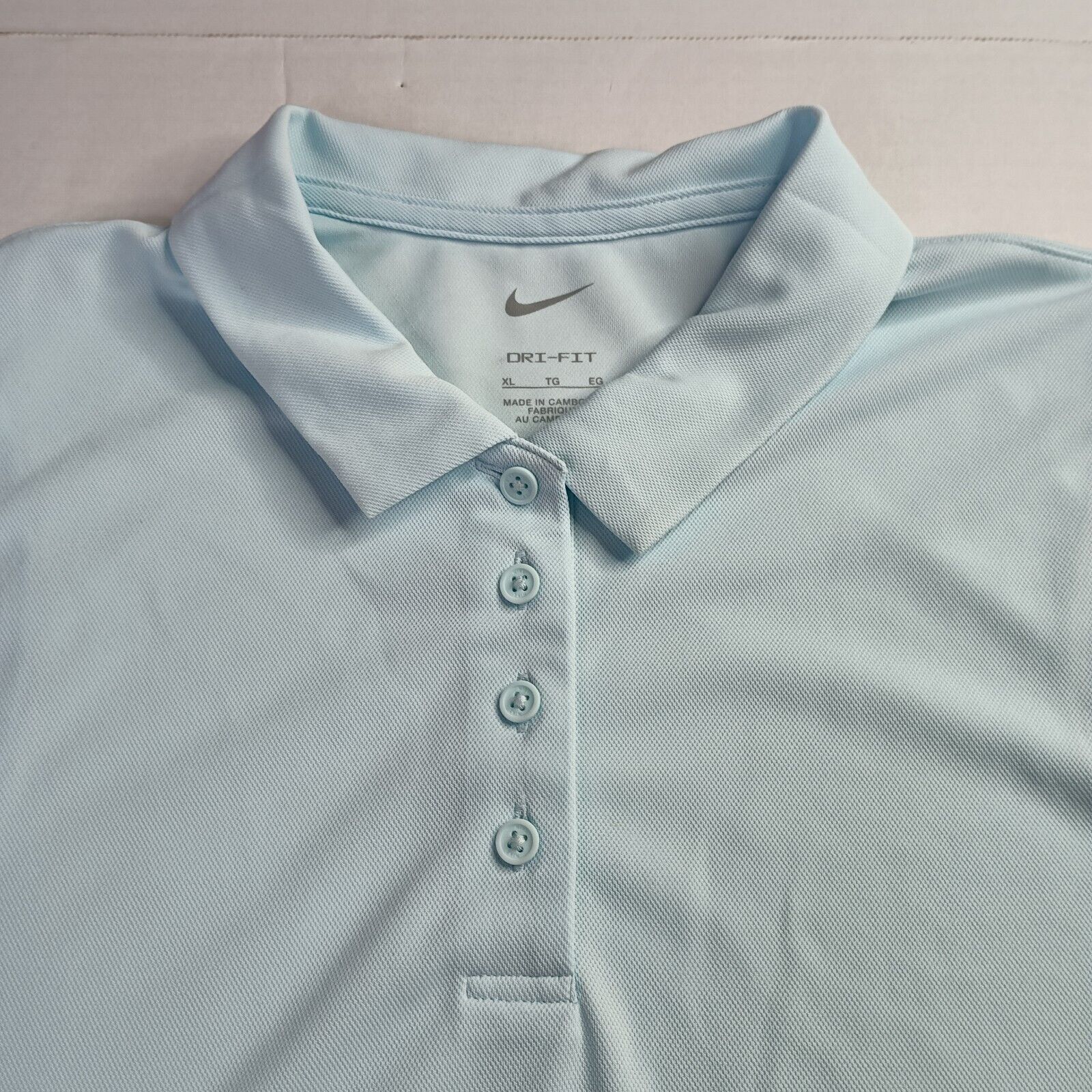 Nike Nike Golf Polo Shirt Women's XL Dri-Fit Victory Blue Active Size XL / US 12-14 / IT 48-50 - 2 Thumbnail