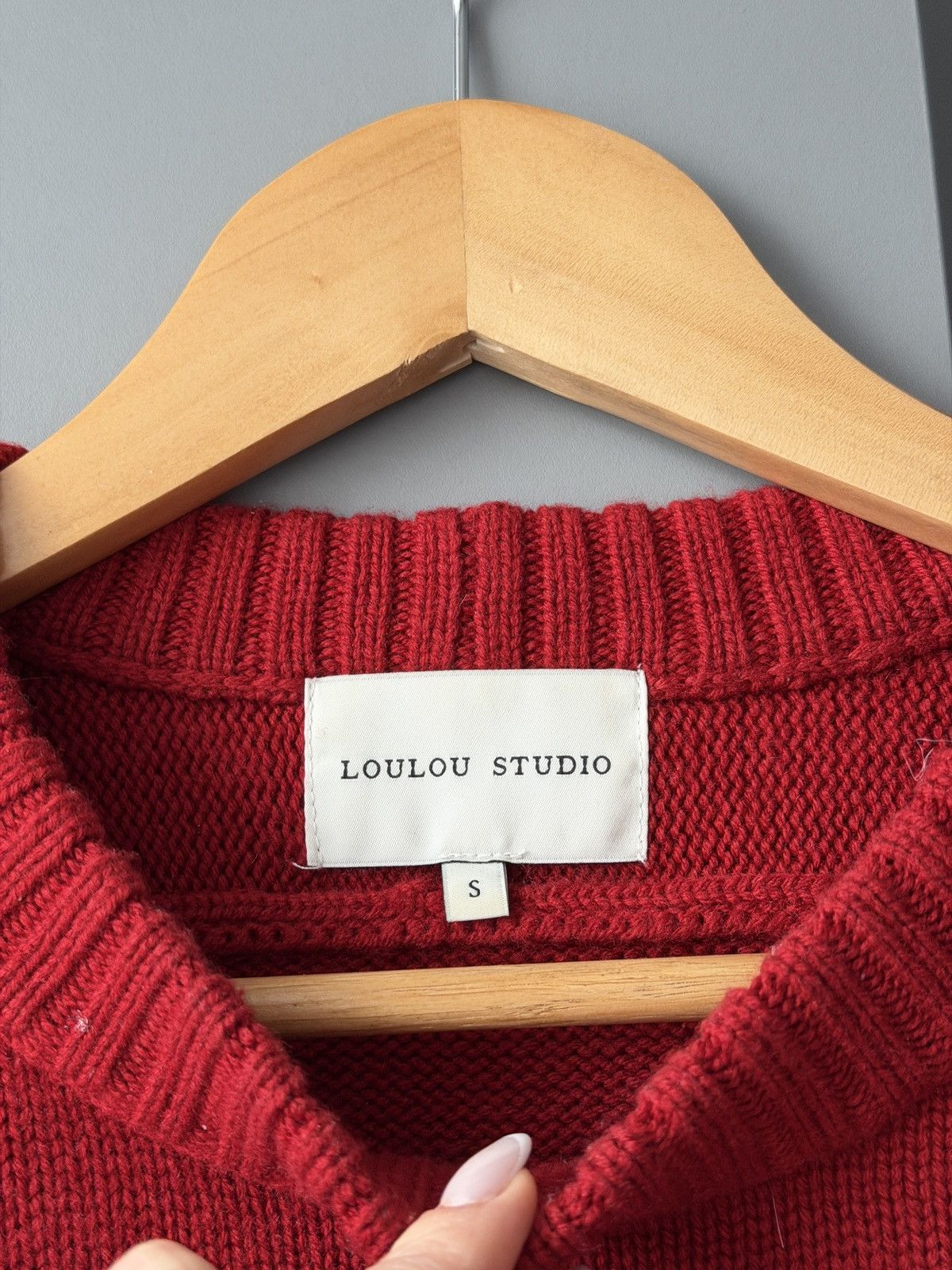Other Lou Lou Studio Safi Merino Wool & Cashmere Blend Sweater Size S / US 4 / IT 40 - 3 Thumbnail