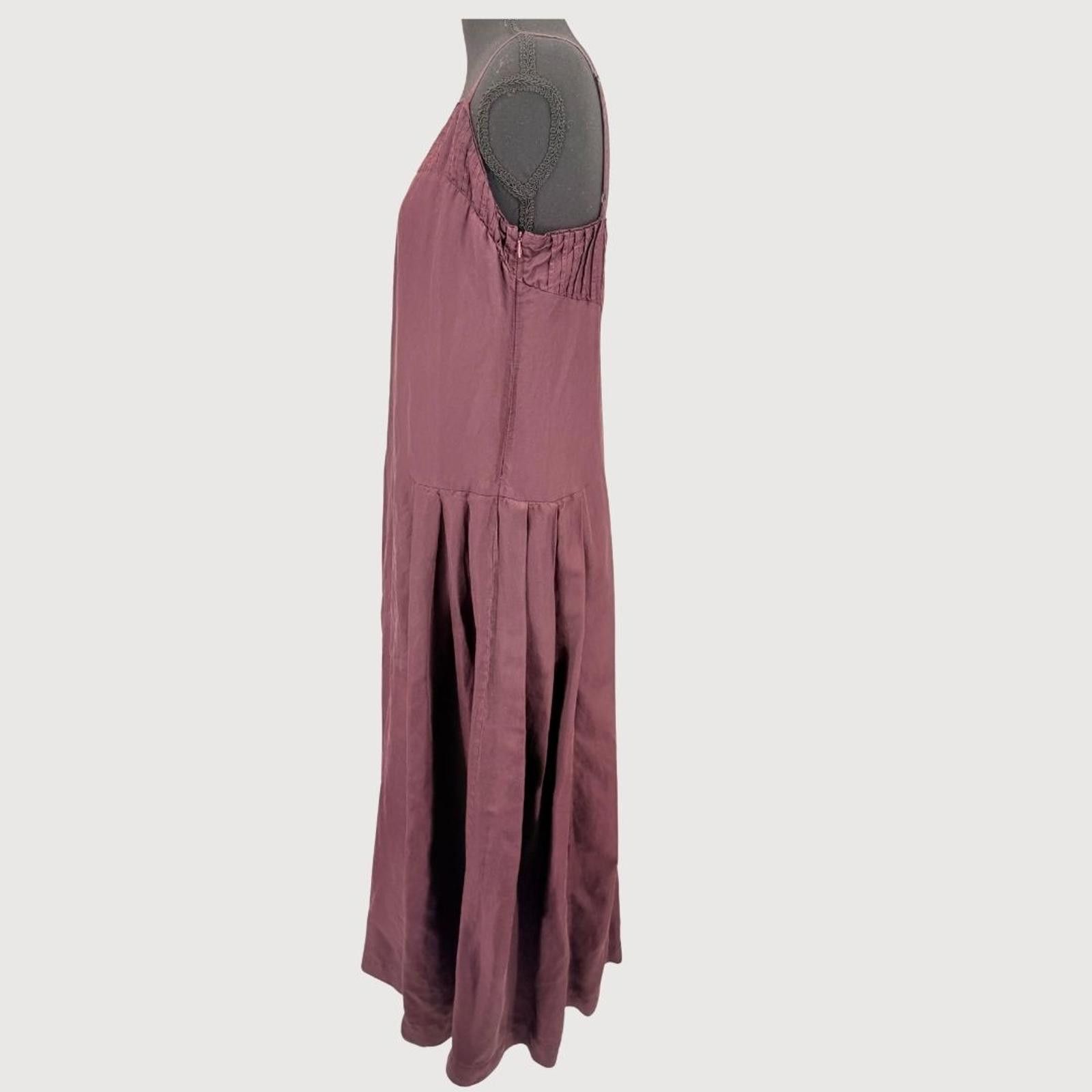 burning torch silk dress Burning torch silk dress Anthropologie