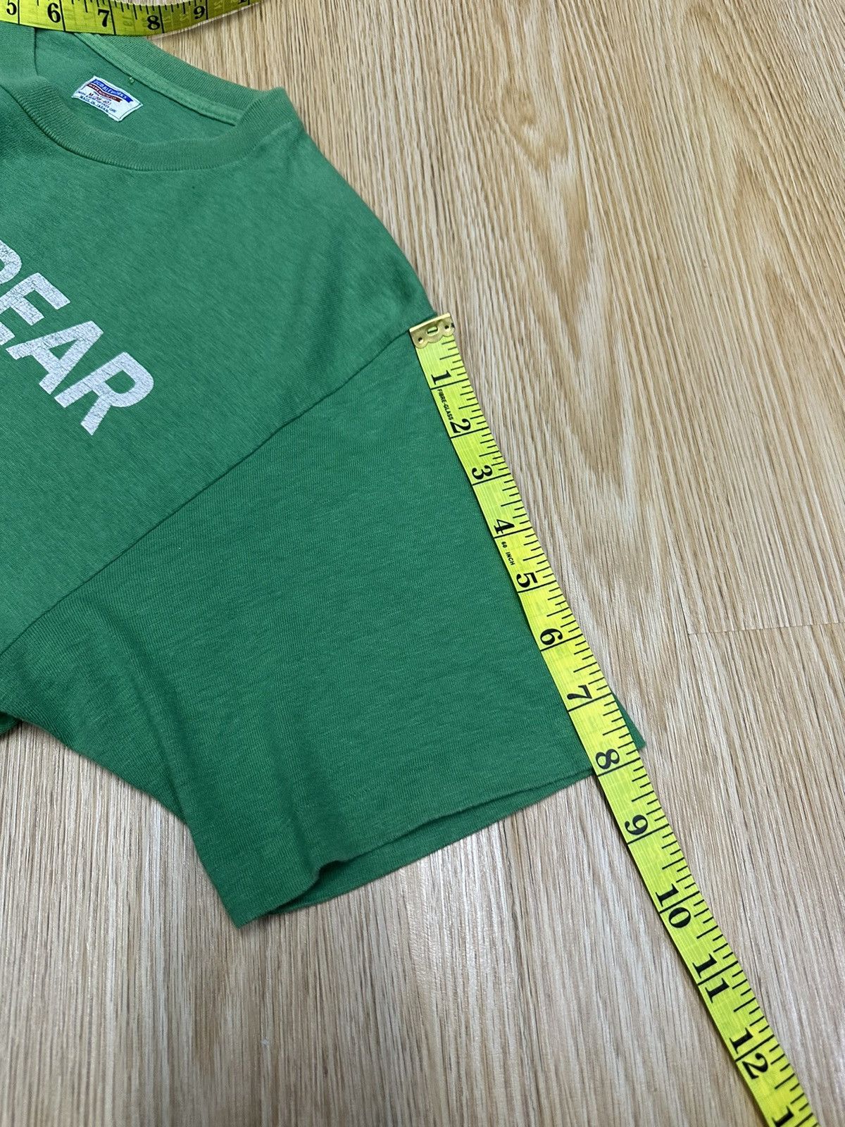 Warehouse & Co. Vintage Warehouse Doubbleworks Bear Back Heat TShirt A566 Size US M / EU 48-50 / 2 - 9 Thumbnail