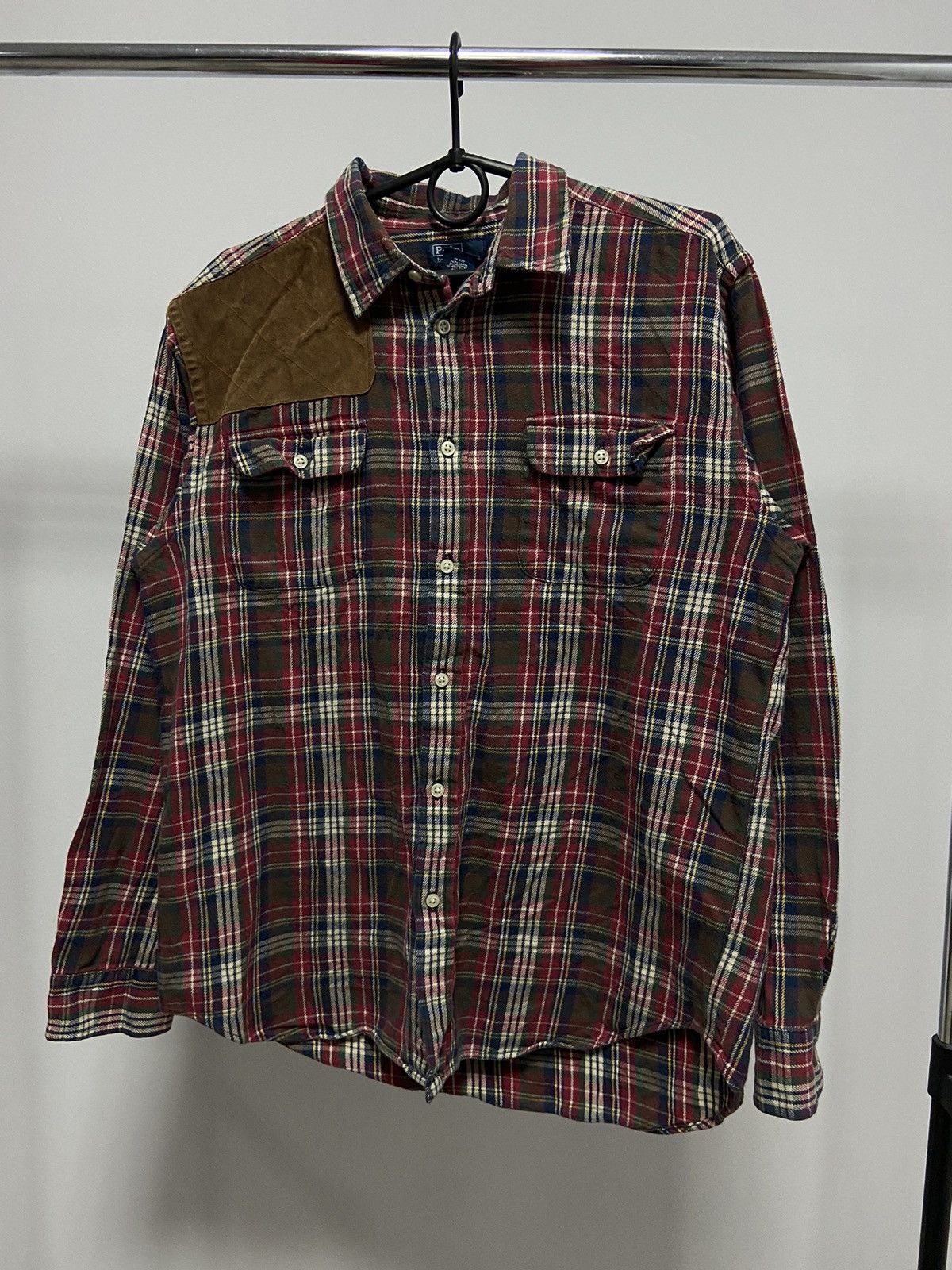 Polo Ralph Lauren × Vintage Polo Ralph Lauren Vintage Button Ups nova check mesh Size US XL / EU 56 / 4 - 1 Thumbnail