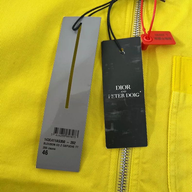Dior Dior Show style yellow hooded denim jacket 2504-Nextarrow Size US S / EU 44-46 / 1 - 5 Thumbnail