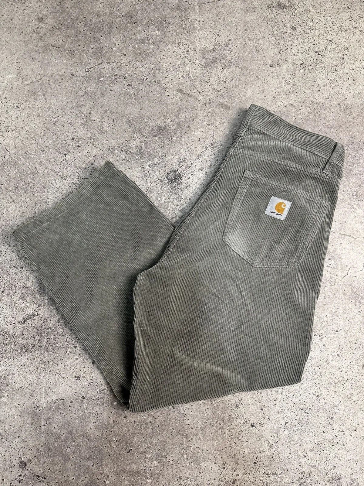 Carhartt Cargo Carhartt Velvet Bontage Pants Baggy Double Knee Y2K Size US 31 - 16 Thumbnail