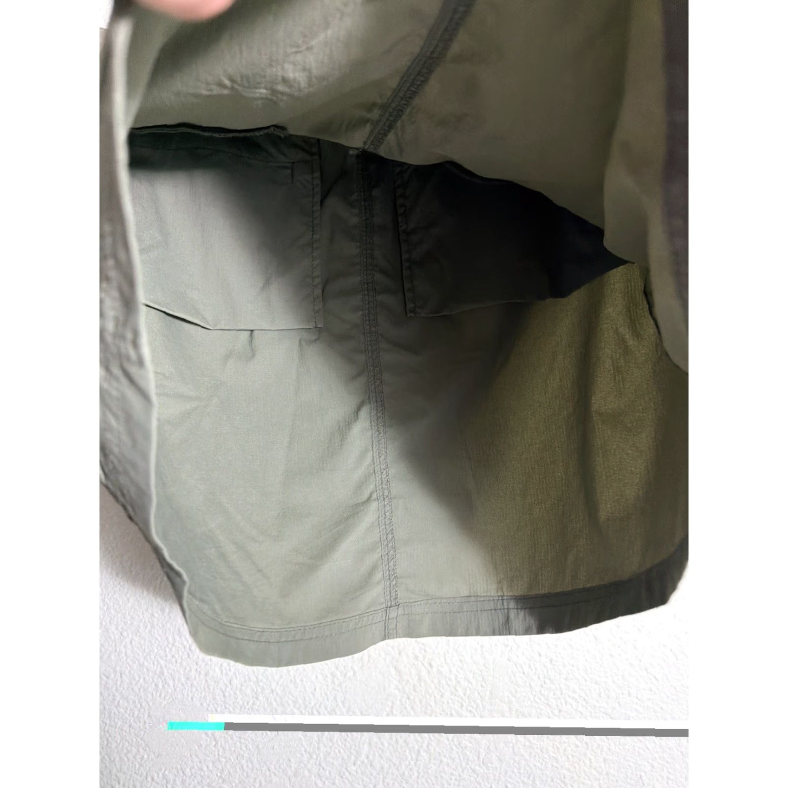 Vintage REI Women’s Size 8 Cargo Skirt Nylon Spandex Drawstring Army Green 31x17 Womens Size 30" / US 8 / IT 44 - 5 Thumbnail