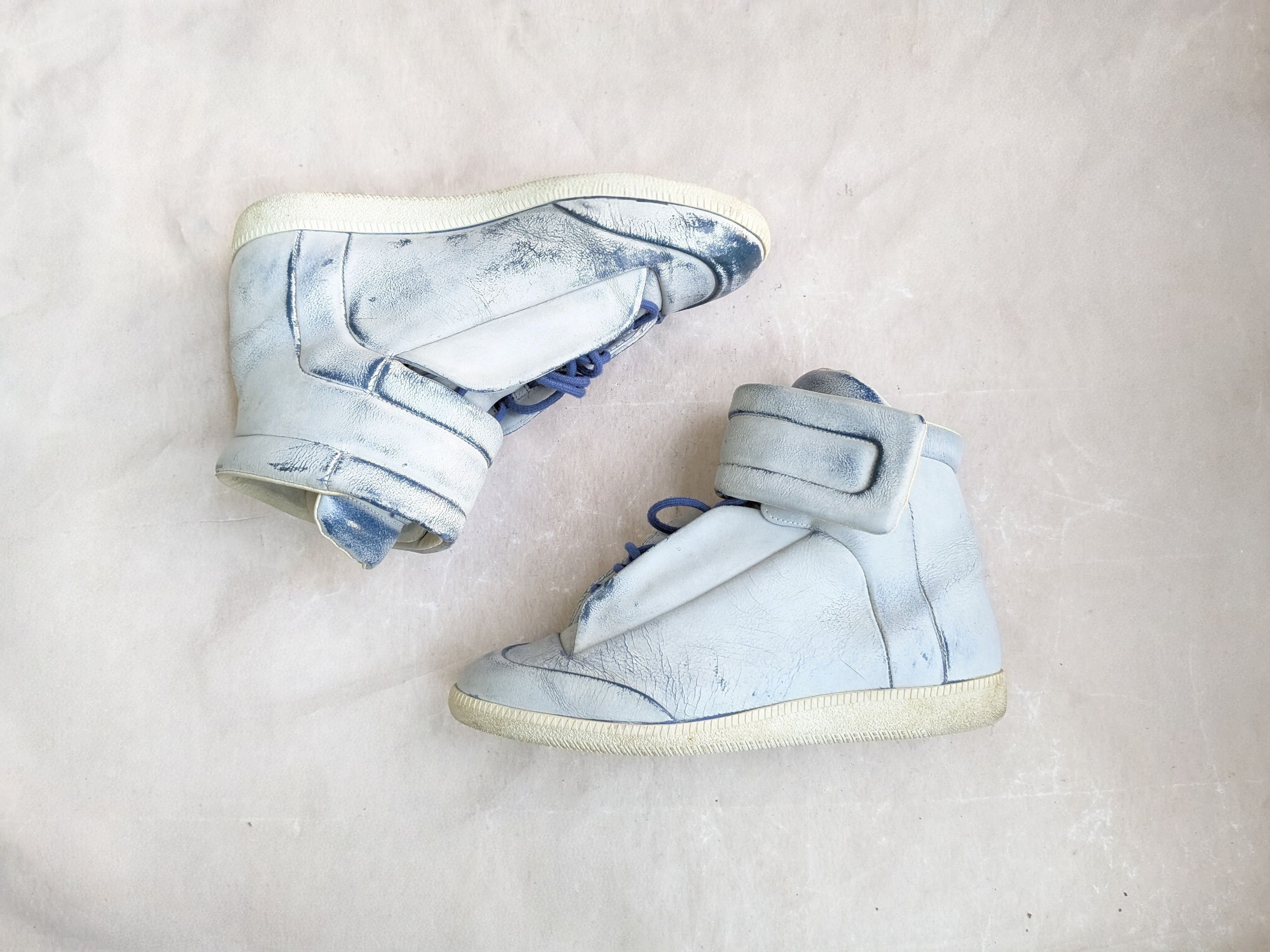 Maison Margiela Maison Margiela Future painter white/blue 10 43 Size US 10 / EU 43 - 4 Thumbnail